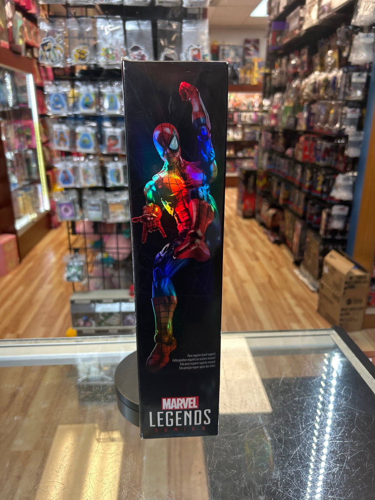 Spiderman -Deluxe 12"- (Marvel Legends, Hasbro) **COMPLETE** product image 8, provided for visual reference and product