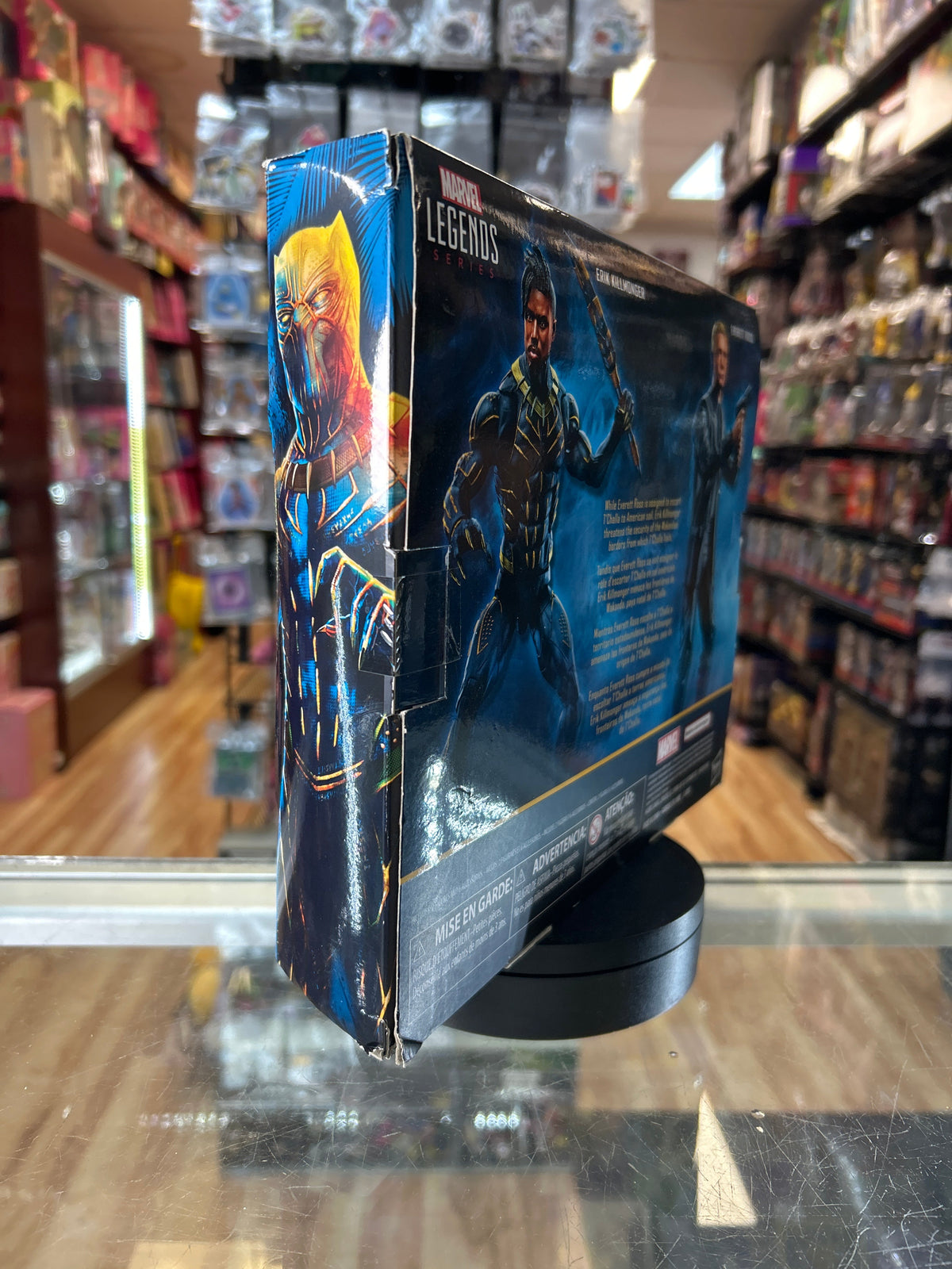 Killmonger & Everett Ross (Marvel Legends, Hasbro) *SEALED* product image 5, provided for visual reference and product
