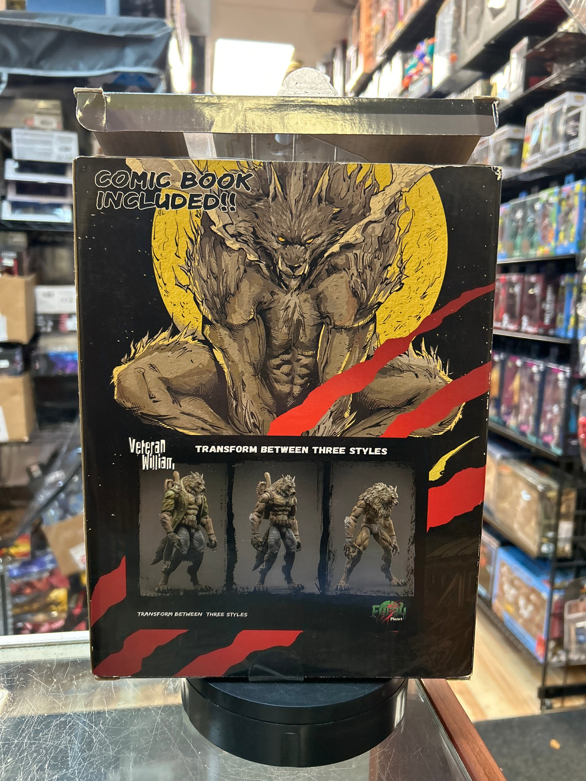 William Werewolf 1/12 Scale (Veteran Villain, Furay Planet) **COMPLETE** product image 4, provided for visual reference and