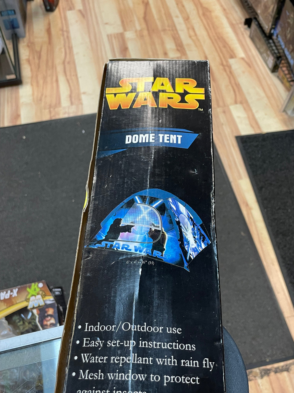 Dome Tent 2005 (Vintage Star Wars, Hasbro) OPEN BOX product image 11, provided for visual reference and product detail review