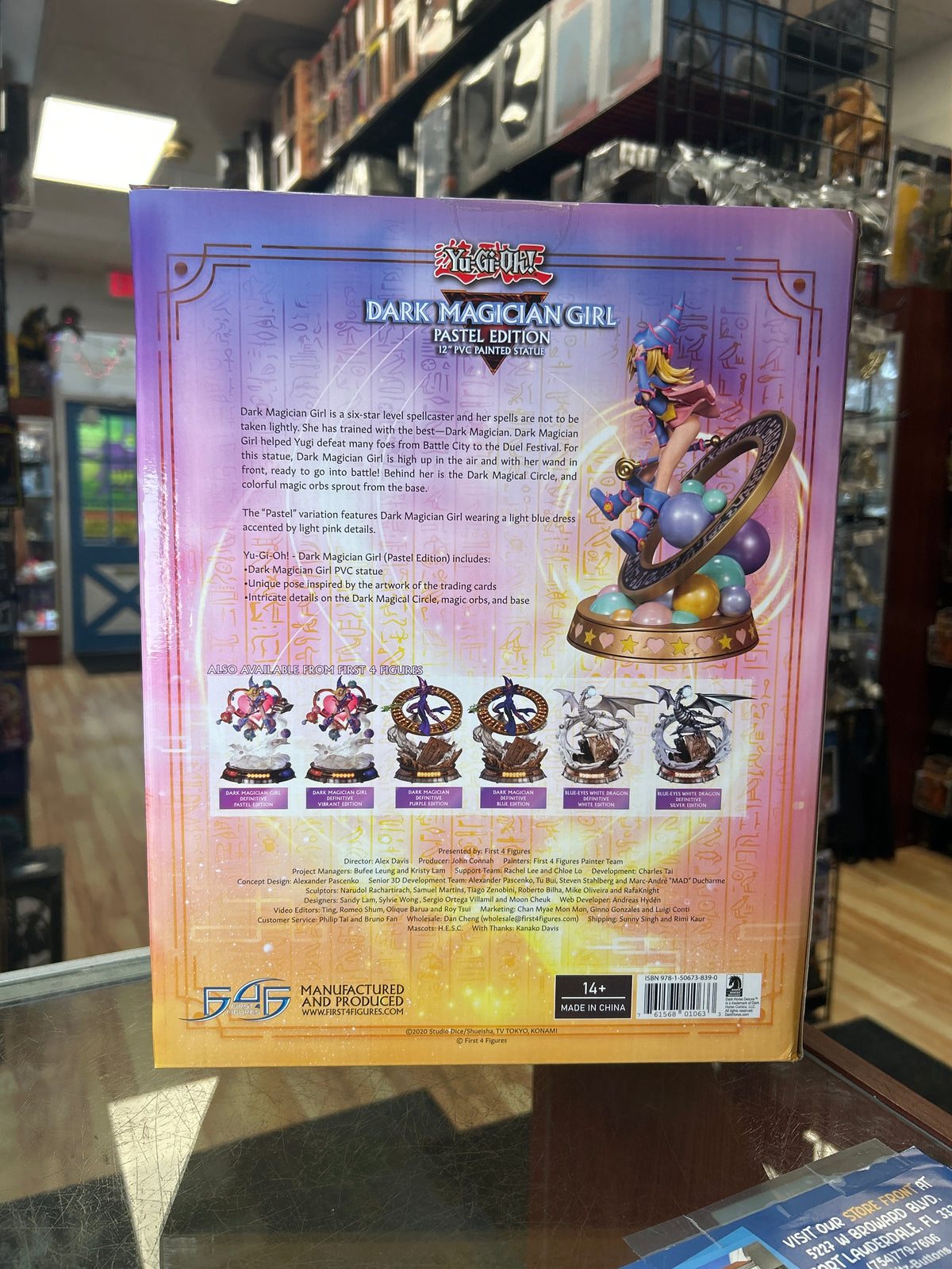 Dark Magician Girl (Yu-Gi-Oh!, First 4 Figures) **SEALED** product image 3, provided for visual reference and product detail