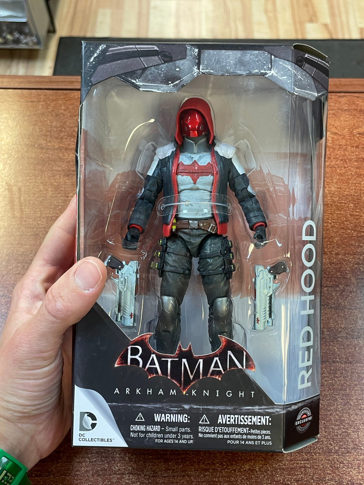 Red Hood GameStop Exclusive (Batman Arkham knight, DC Collectibles) SEALED product image 5, provided for visual reference