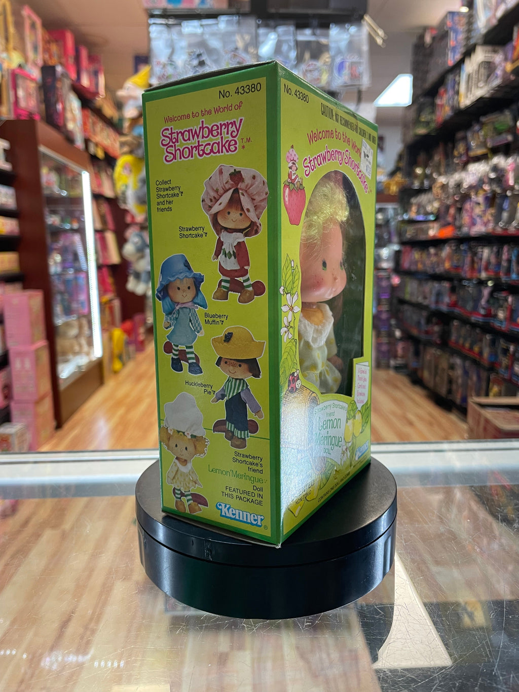 Lemon Meringue Doll (Vintage Strawberry Shortcake, Kenner) **SEALED** product image 2, provided for visual reference and