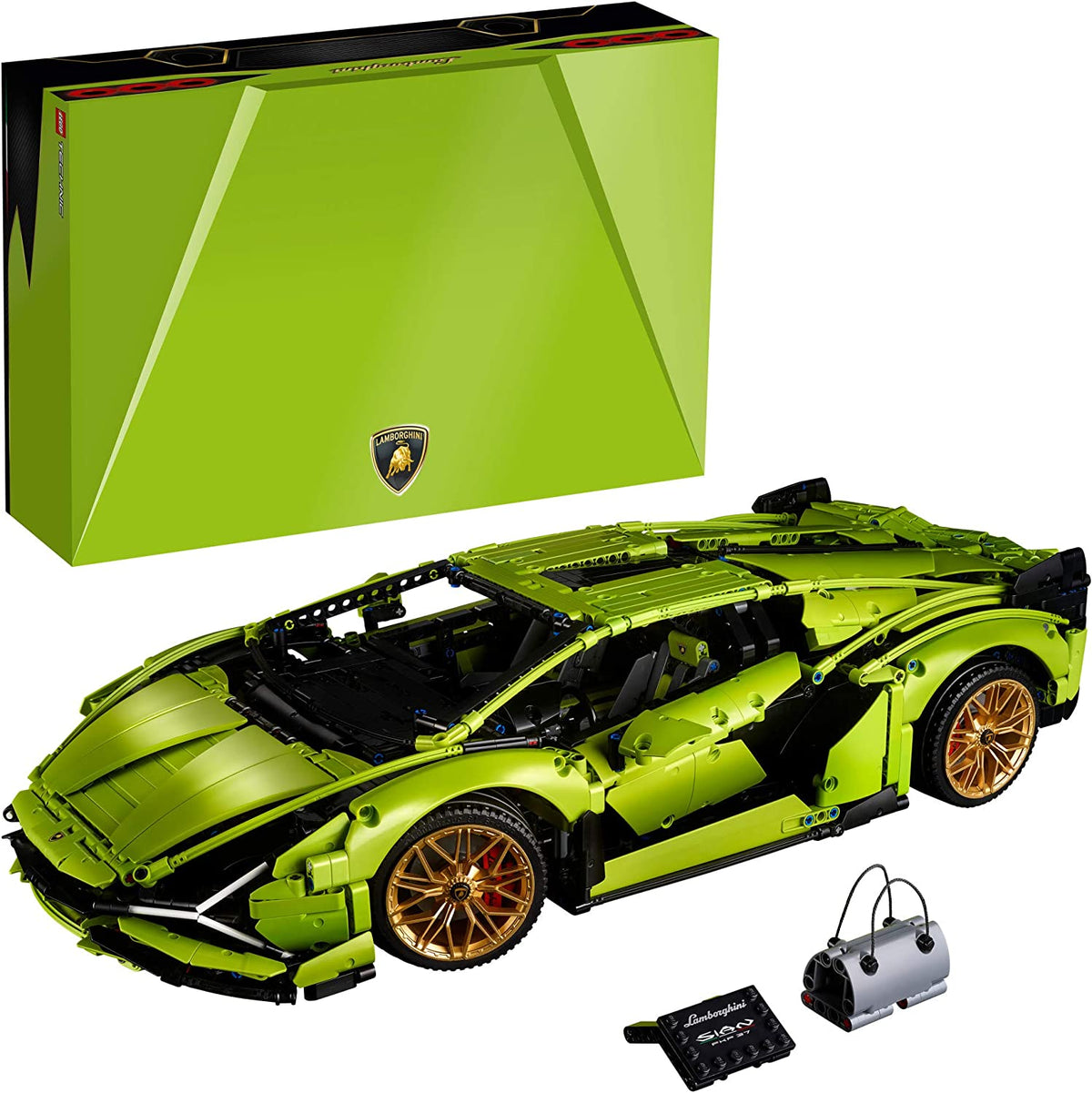 42115 Technic Lamborghini Sián FKP 37 (Retired) (Certified Complete) product image 1, provided for visual reference and