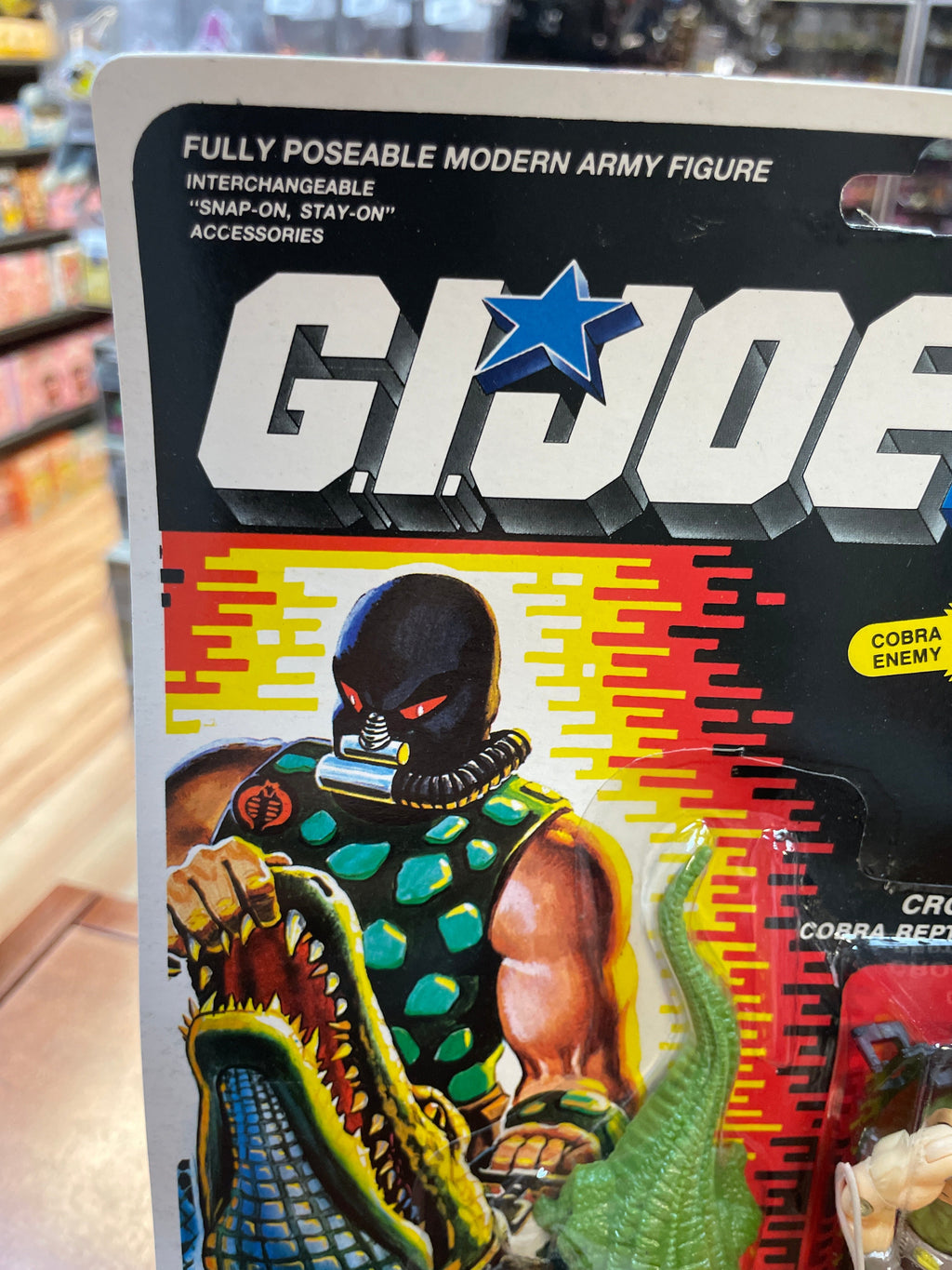 Croc Master (Vintage GI Joe, Funskool) Sealed product image 4, provided for visual reference and product detail review
