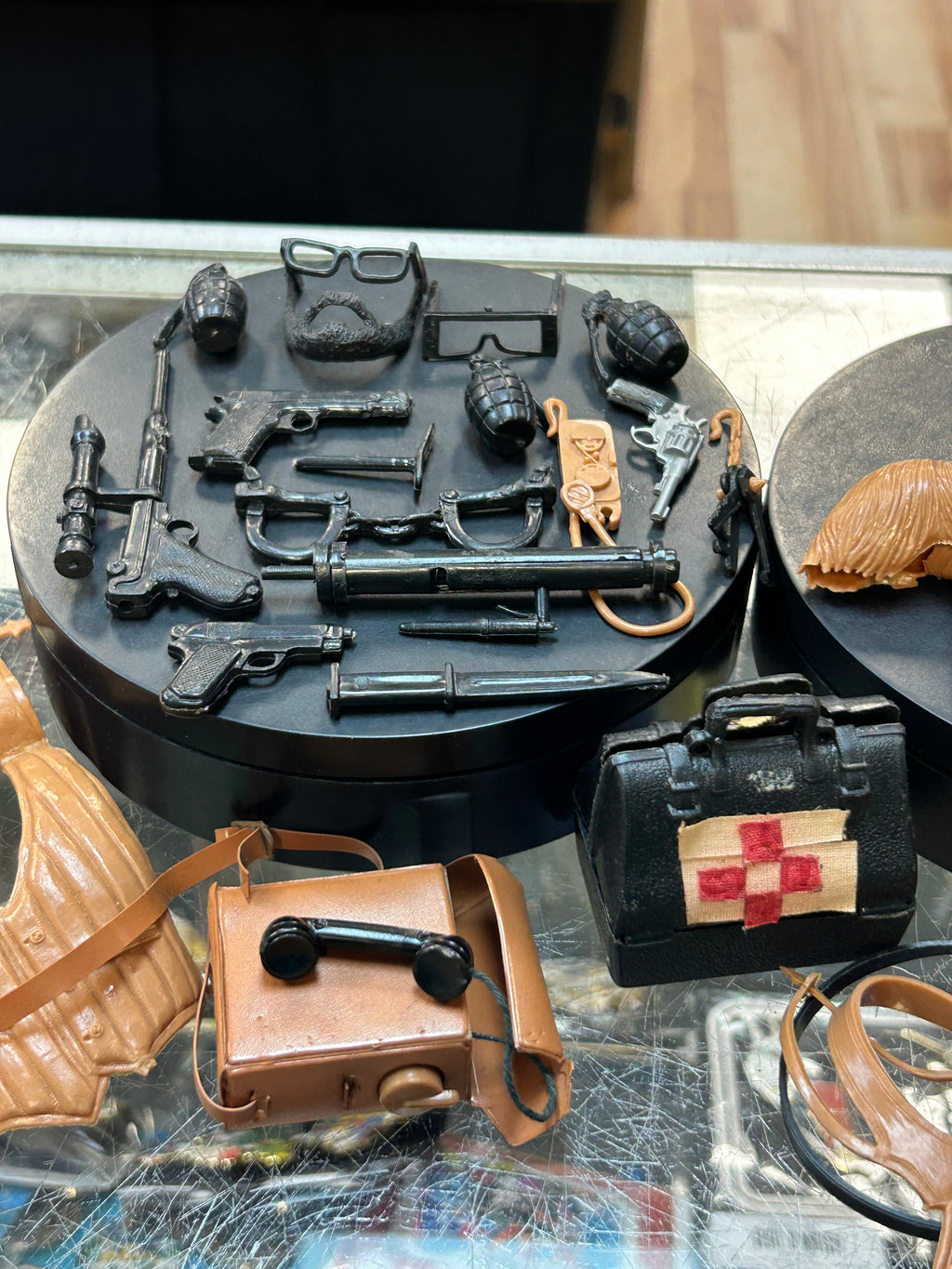 Double Agent with Accessories (Vintage Mike Hazard, Marx Toys) Loose product image 11, provided for visual reference and