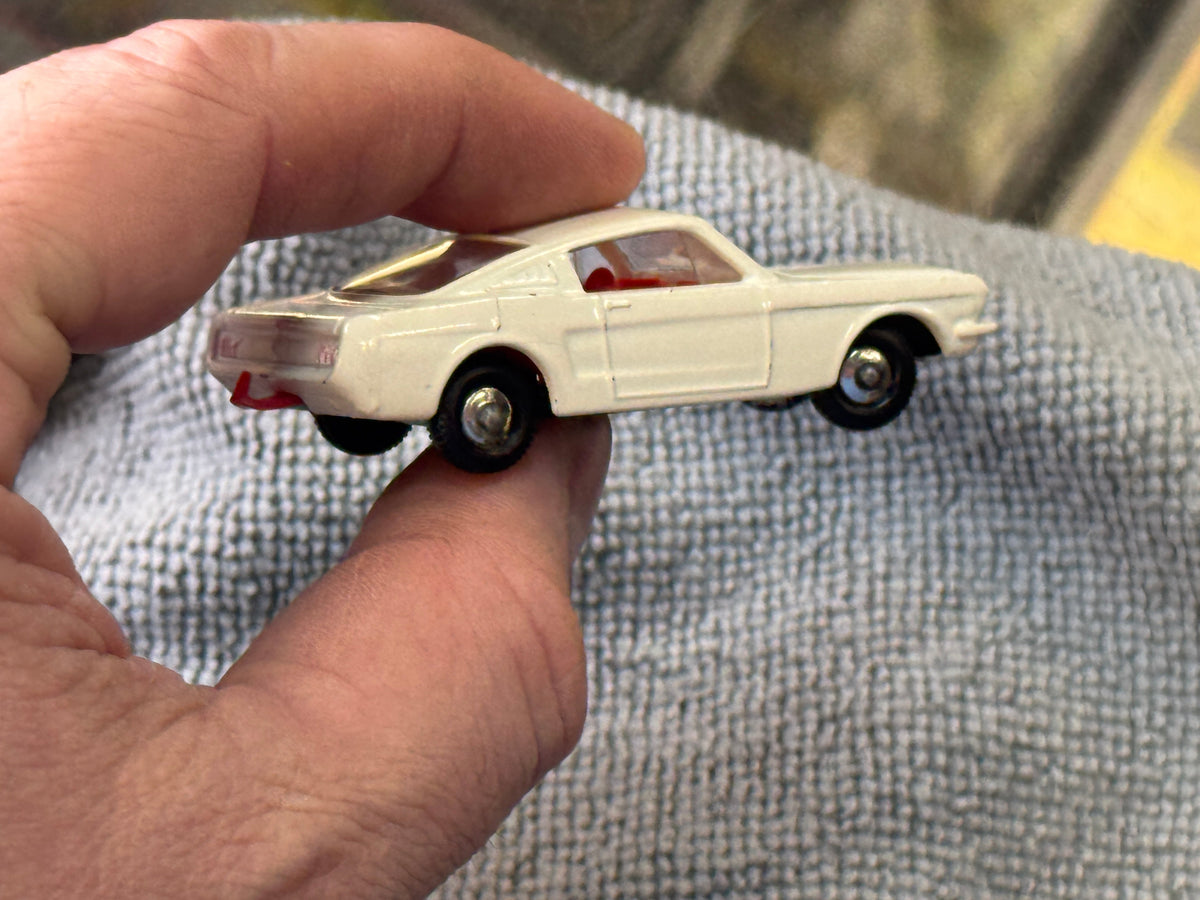 White Ford Mustang 8 Diecast (Vintage Matchbox, Lesney) product image 15, provided for visual reference and product detail