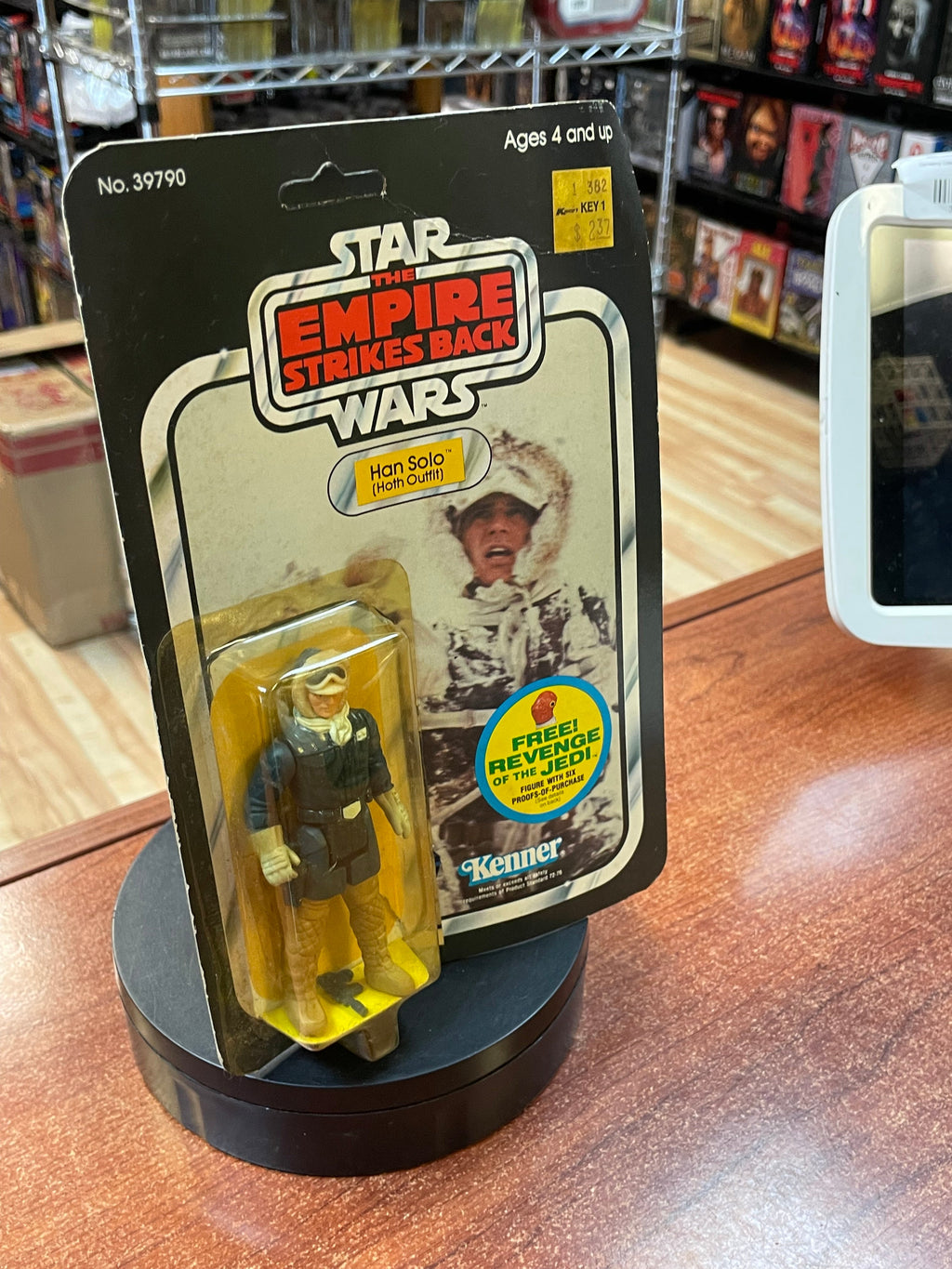 Hoth Han Solo -No Pop (Vintage Star Wars, Kenner) **NEW** product image 3, provided for visual reference and product detail