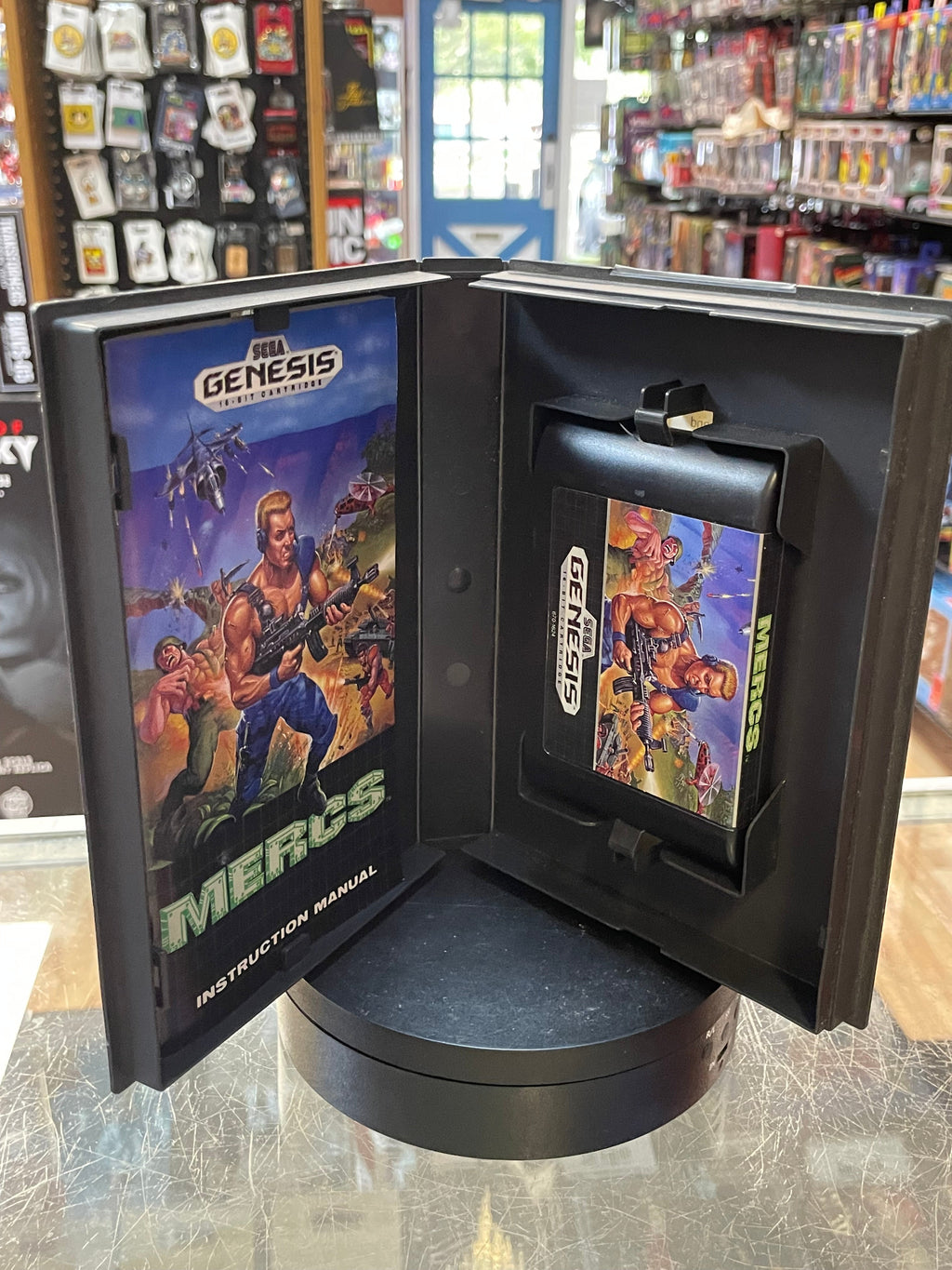 Mercs (Sega Genesis, Vintage Video Games) COMPLETE product image 8, provided for visual reference and product detail review