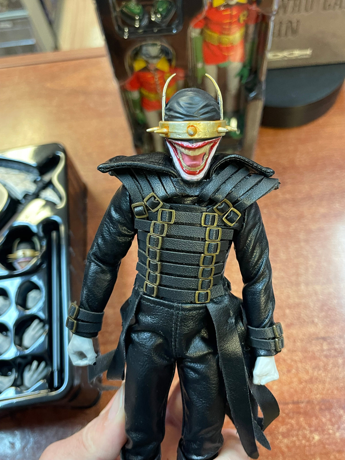 Batman Who Laughs & Robin DAH-063DX (Beast Kingdom, DC) COMPLETE product image 11, provided for visual reference and product