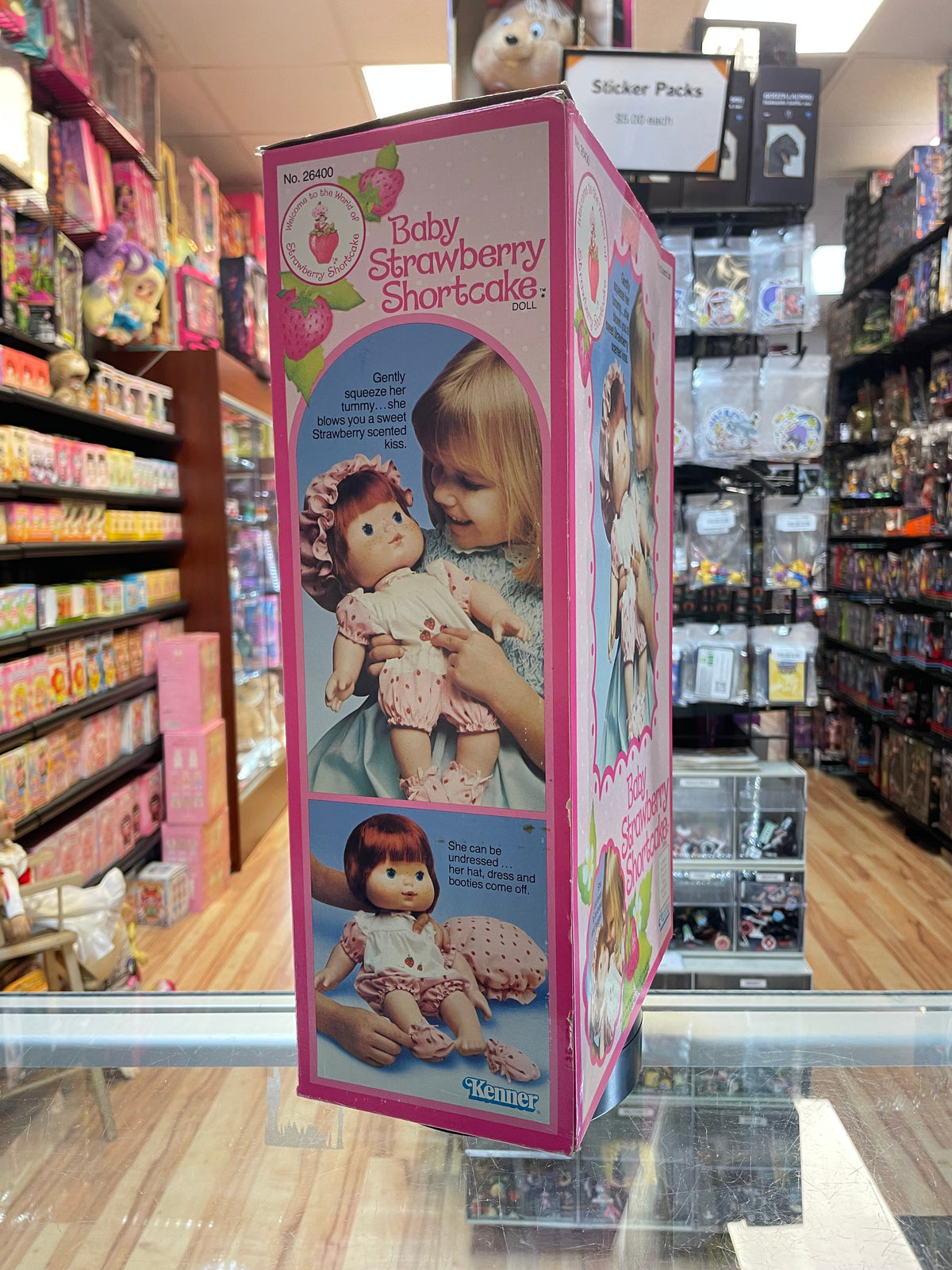 Strawberry Shortcake Baby Doll (Vintage Strawberry Shortcake, Kenner) **Open Box** product image 5, provided for visual