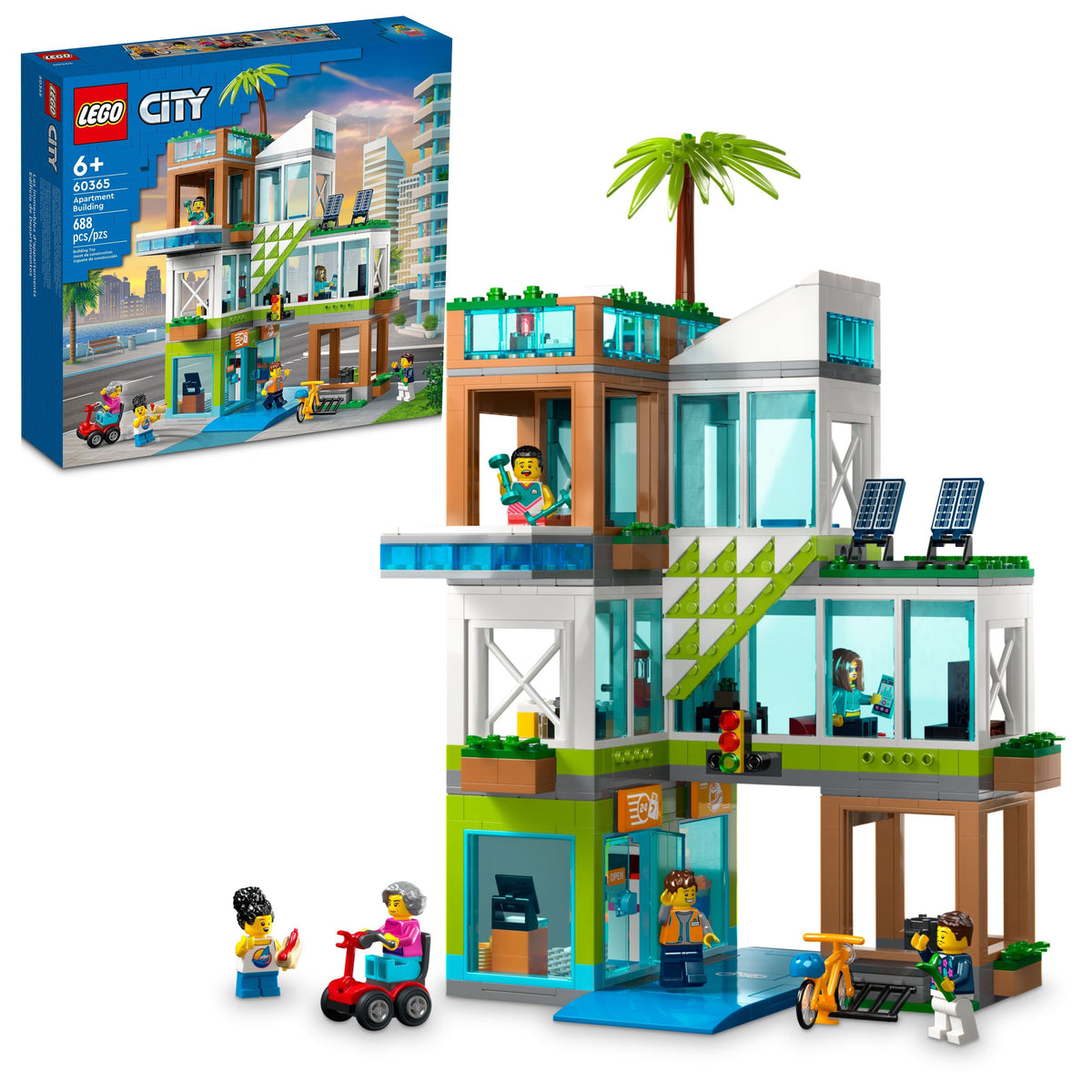 60365 Apartment Building (Retired) (New Sealed) product image 1, provided for visual reference and product detail review