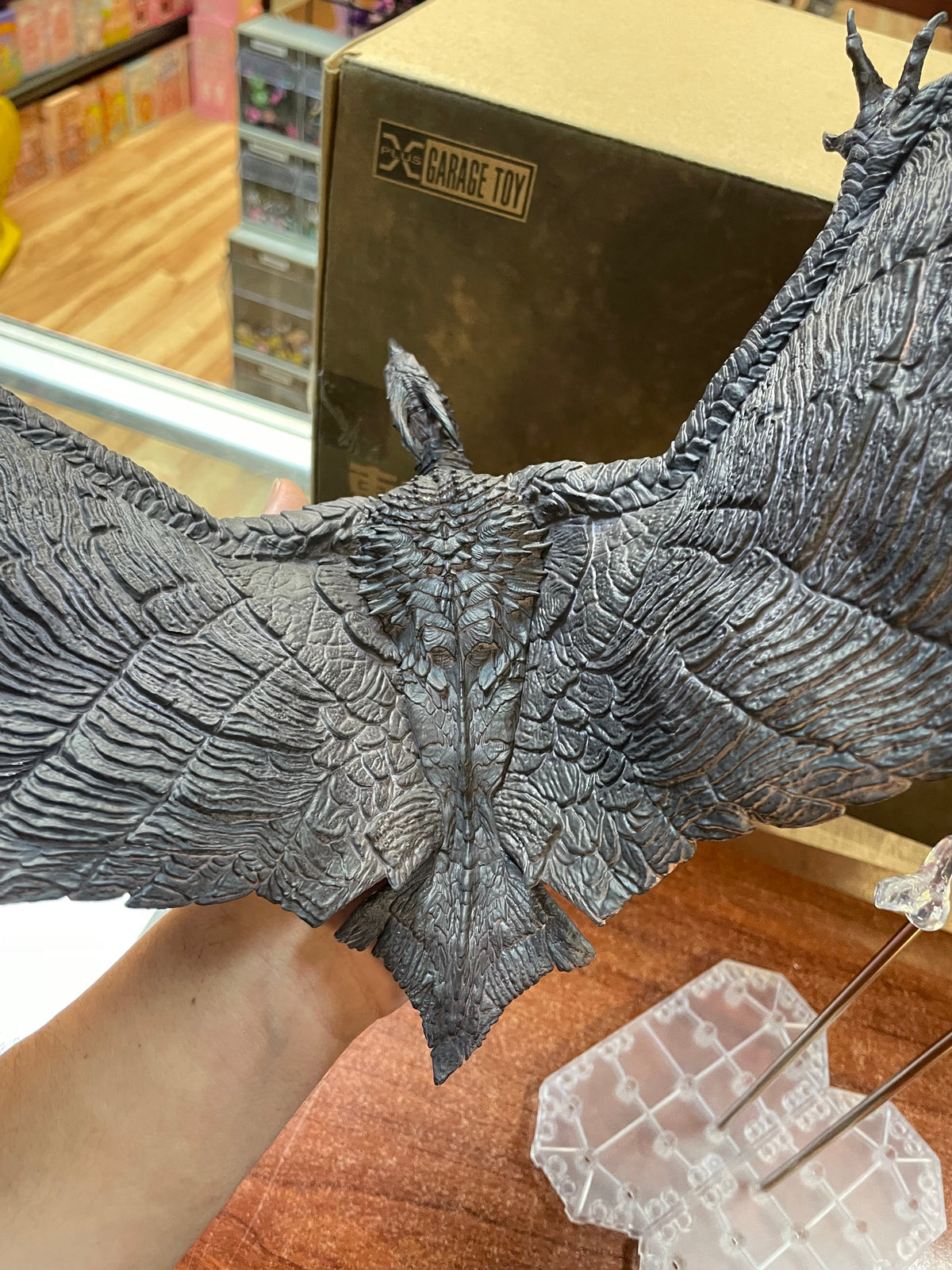 Rodan 2019 Pvc Figure Garage Toy (Godzilla II TOHO, X Plus Kaiju Series, Monsterverse) INCOMPLETE product image 10, provided