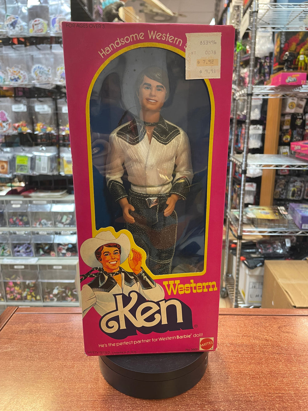 Western Ken #3600 (Barbie, Mattel) **NEW**