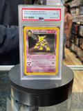 Dark Alakazam Holo Rockey 1/82 (Pokemon, Wizard) **PSA 6** product image 1, provided for visual reference and product detail