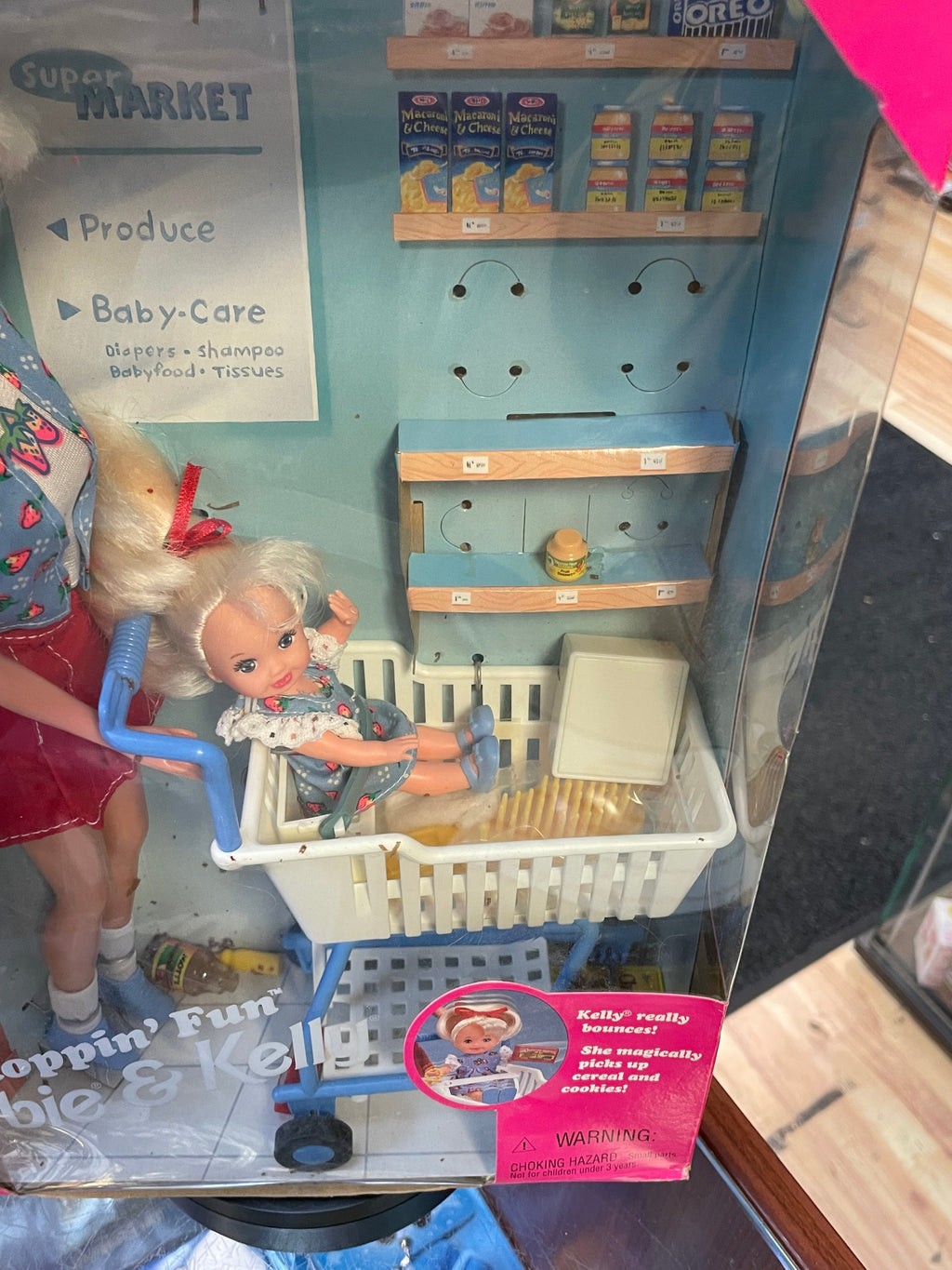 Shoppin Fun Barbie & Kelly #15756 (Vintage Barbie, Mattel) **SEALED** product image 6, provided for visual reference and