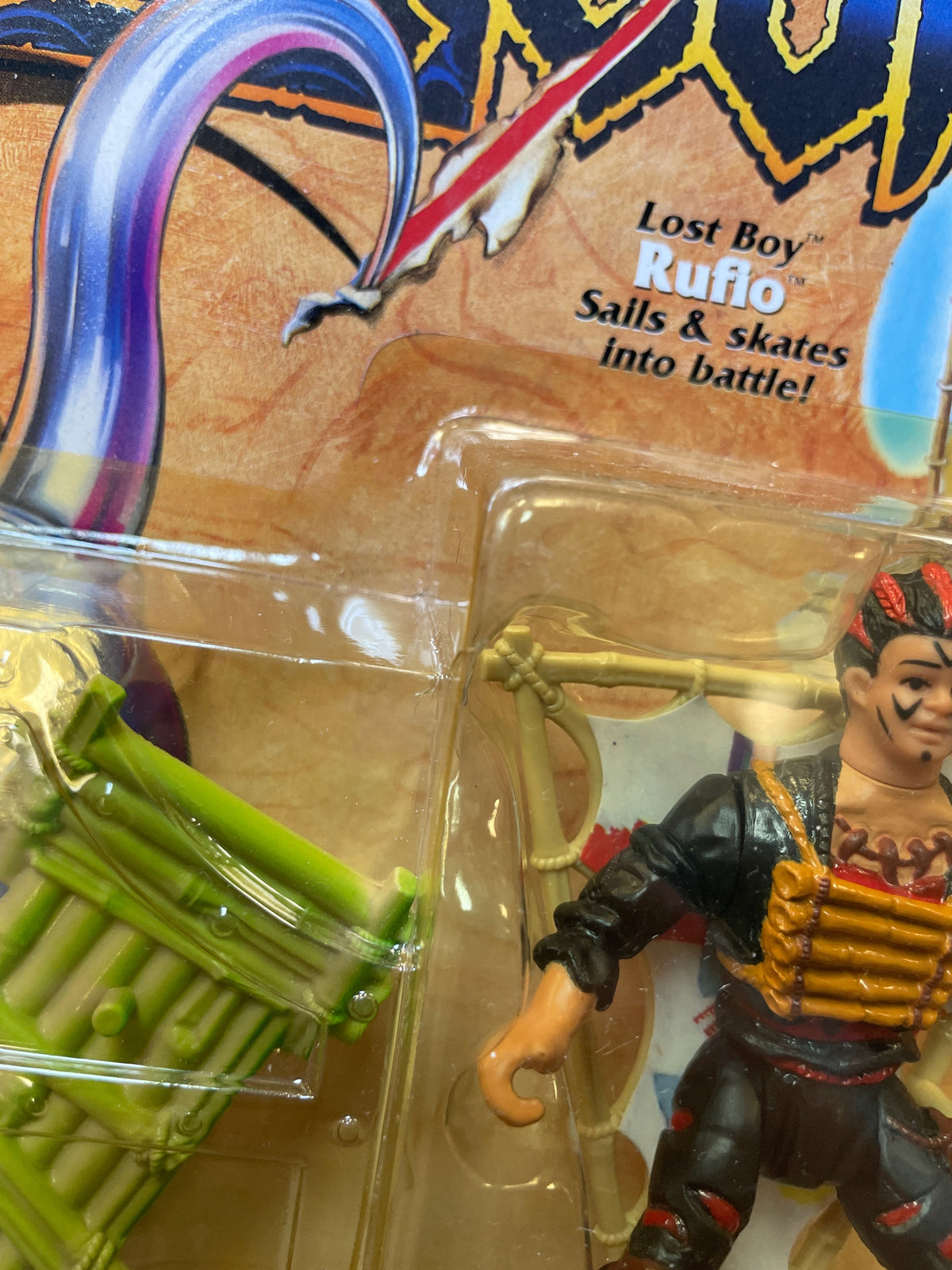 Lost Boy Rufio #2818 (Vintage Hook, Mattel) SEALED product image 4, provided for visual reference and product detail review