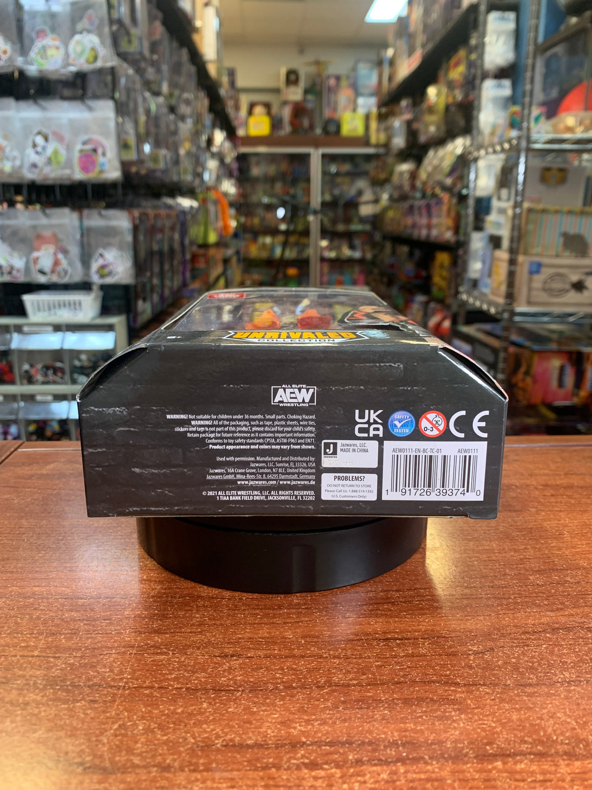 Nyla Rose **CHASE 1 of 5000** (All Elite Wrestling AEW, Jazwares) **SEALED** product image 6, provided for visual reference