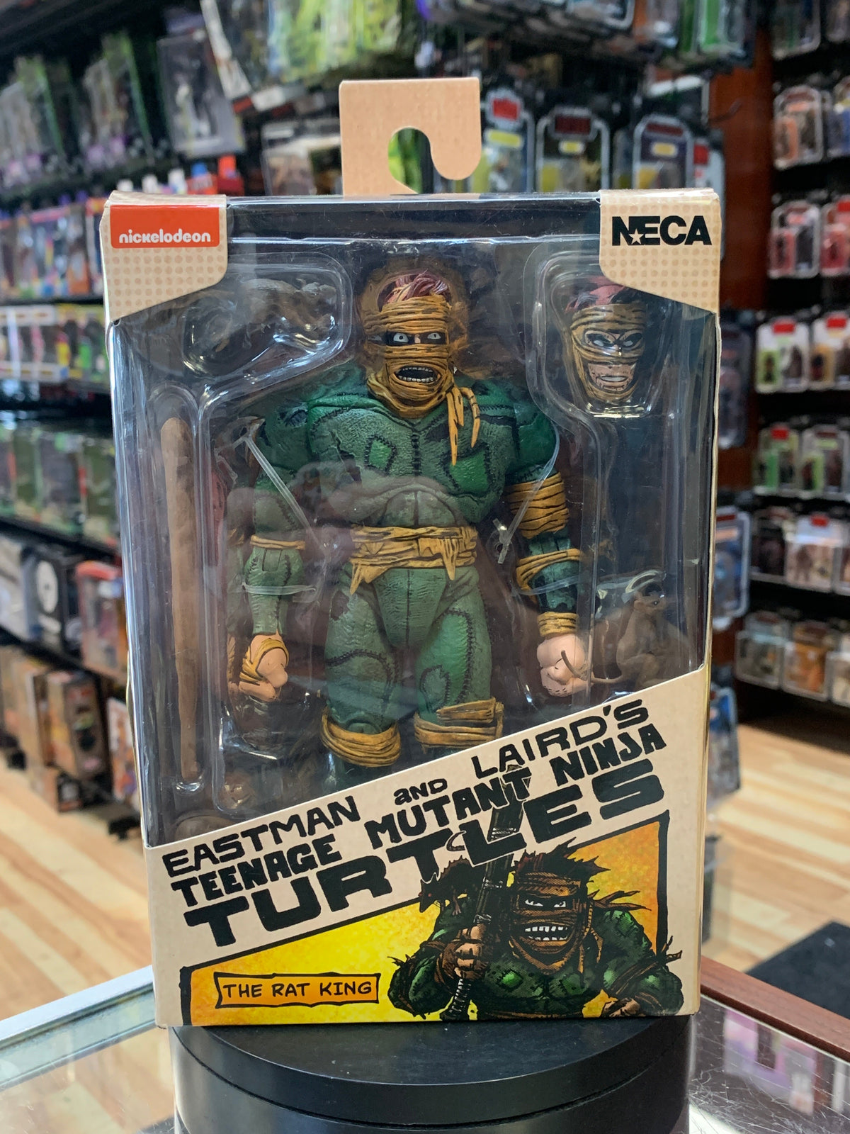 The Rat King Mirage Comics (NECA, TMNT Ninja Turtles) **SEALED** product image 1, provided for visual reference and product