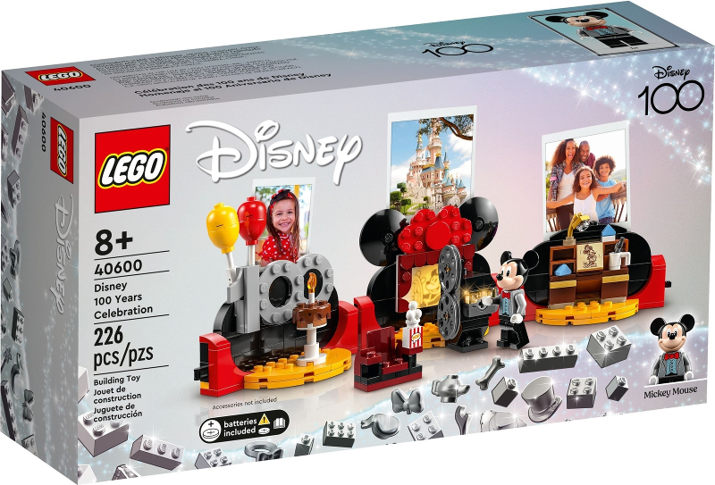 40600 Disney 100 Years Celebration (Retired) (New Sealed) product image 1, provided for visual reference and product detail