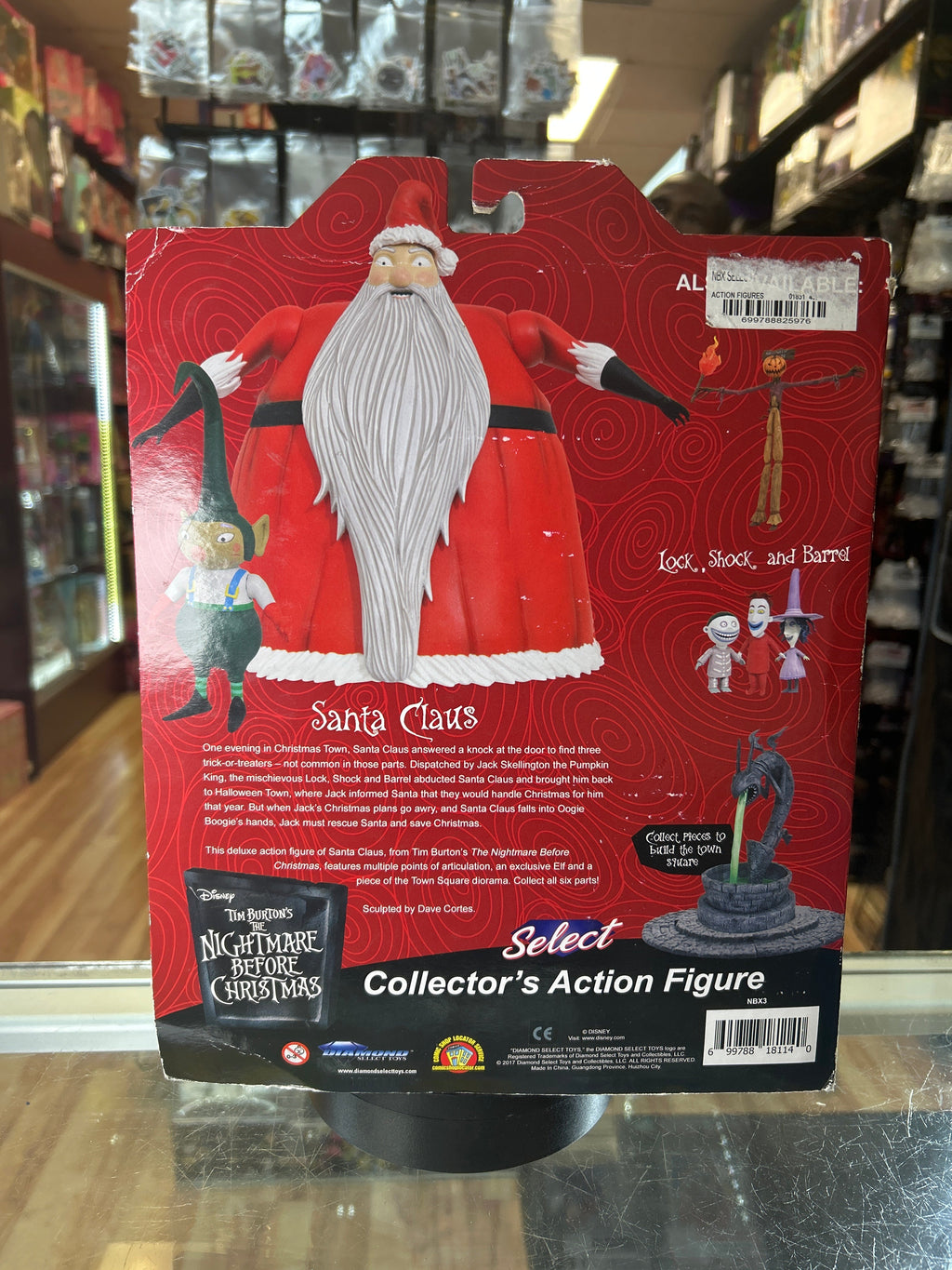 Santa Claus (The nightmare before Christmas, Diamond Select) product image 4, provided for visual reference and product