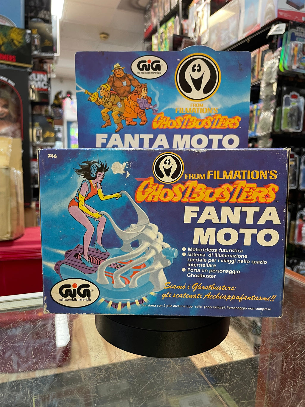 Time Hopper 'Fanta Moto' (Vintage Filmation Ghostbuster, TYCO) **COMPLETE** product image 1, provided for visual reference