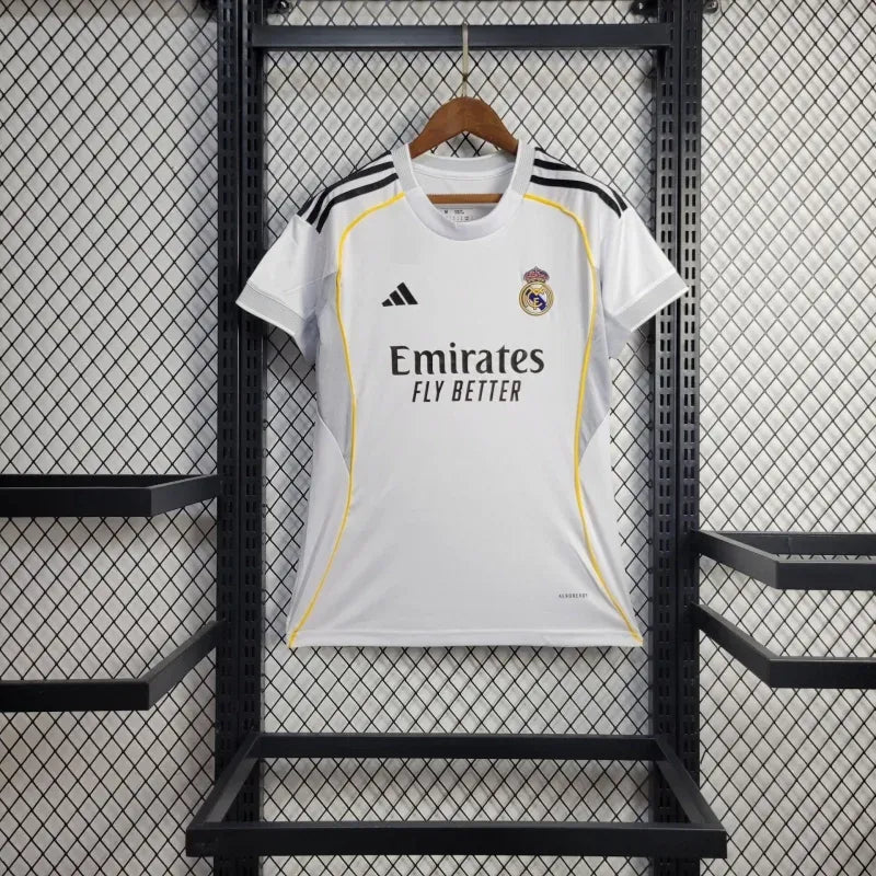 Women Real Madrid Home Jersey 25/26 Football Kit Soccer product image 1