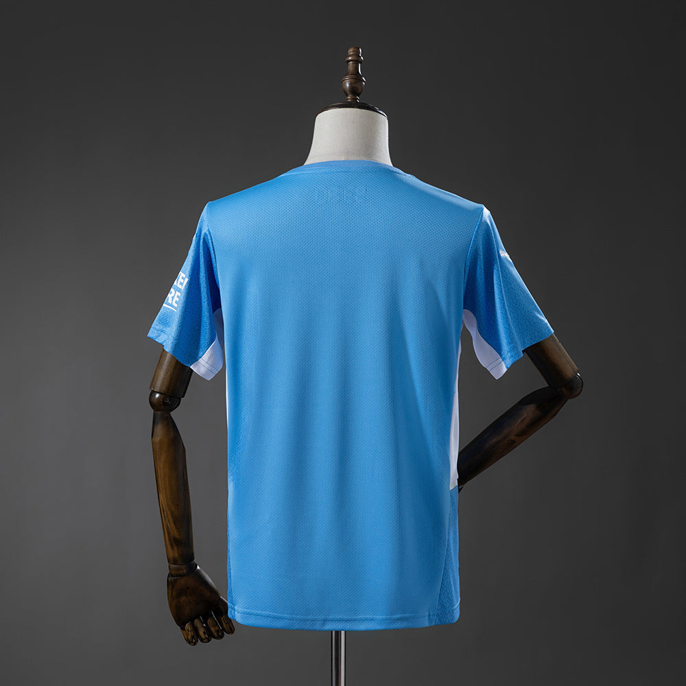 Manchester City Home Jersey 2021-22 Retro Football Kit product image 2