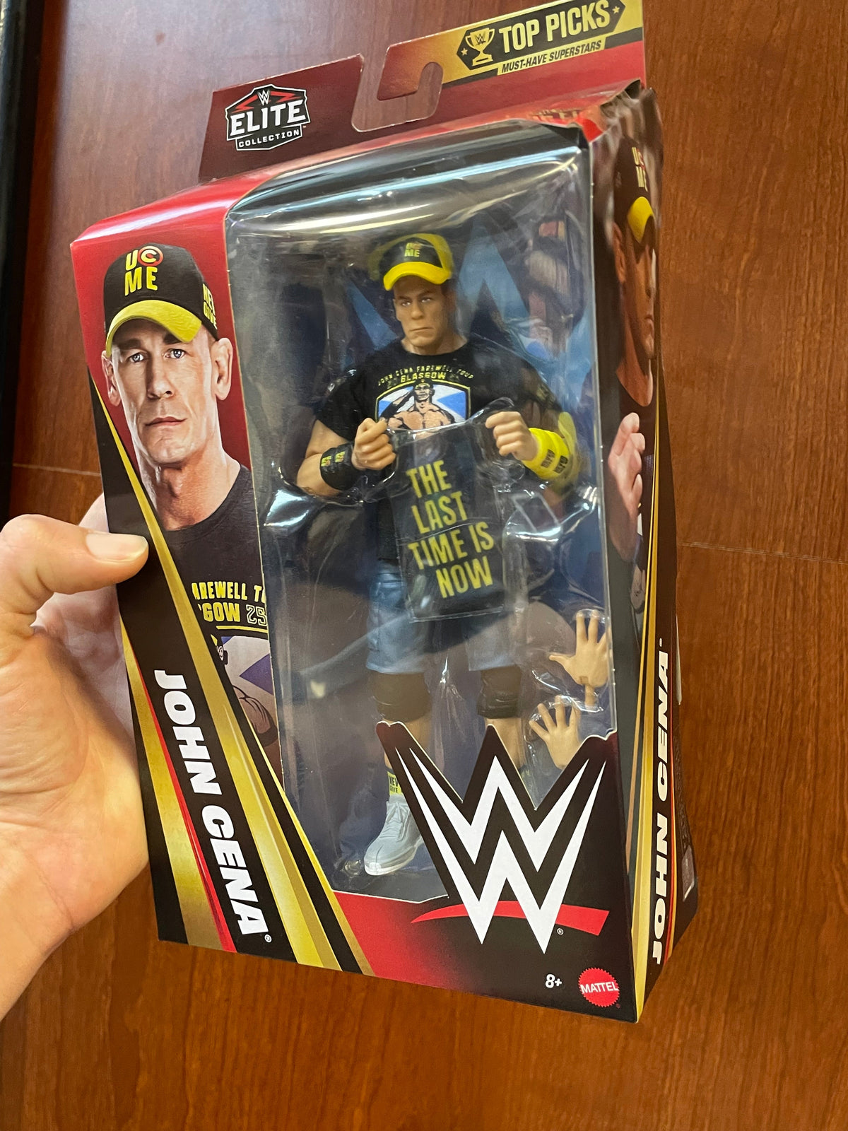 John Cena -Top Picks- (WWE Elites, Mattel) **SEALED** product image 9, provided for visual reference and product detail