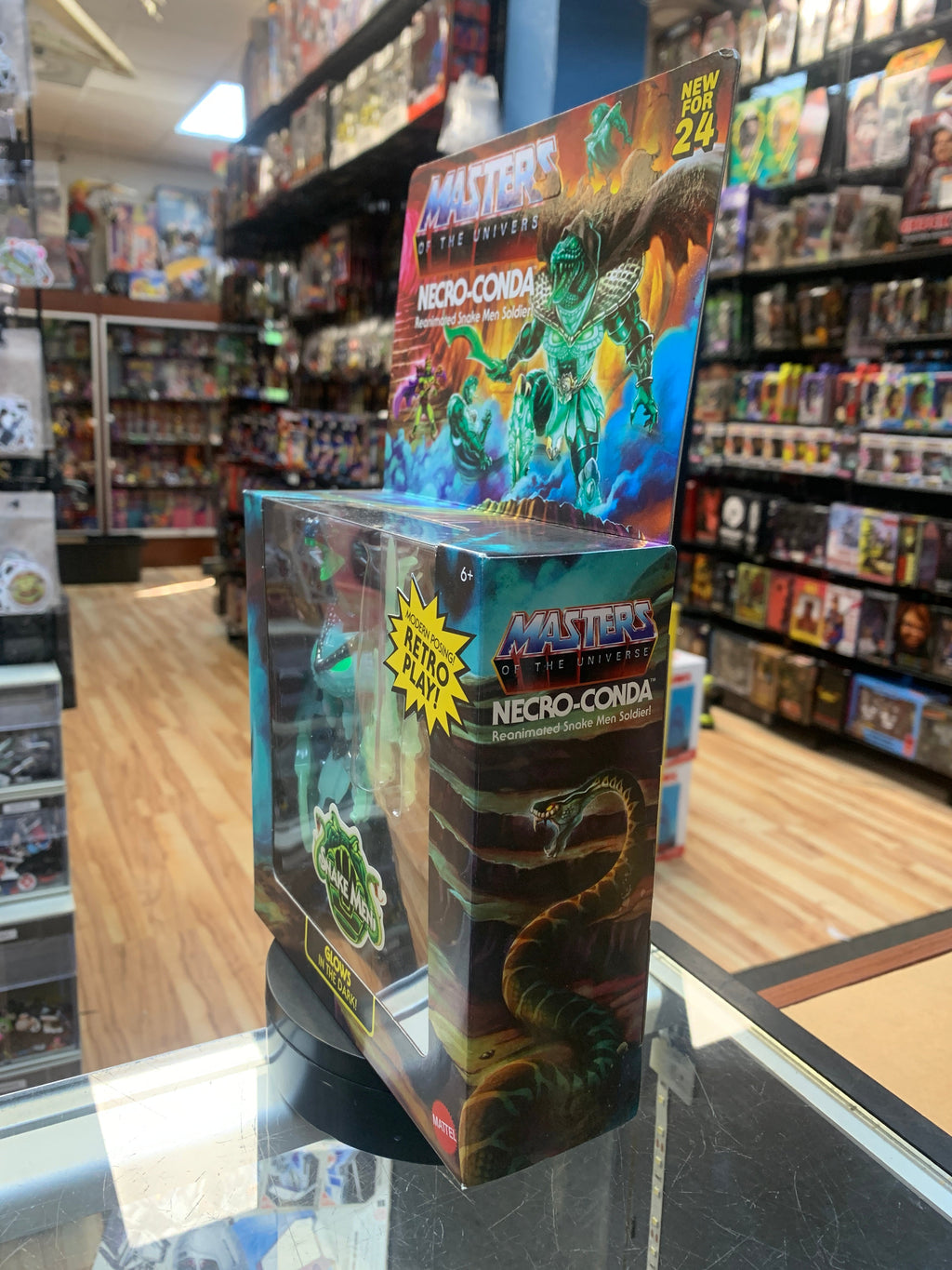 Necro-Conda GITD (MOTU Master of the Universe, Mattel) product image 4, provided for visual reference and product detail