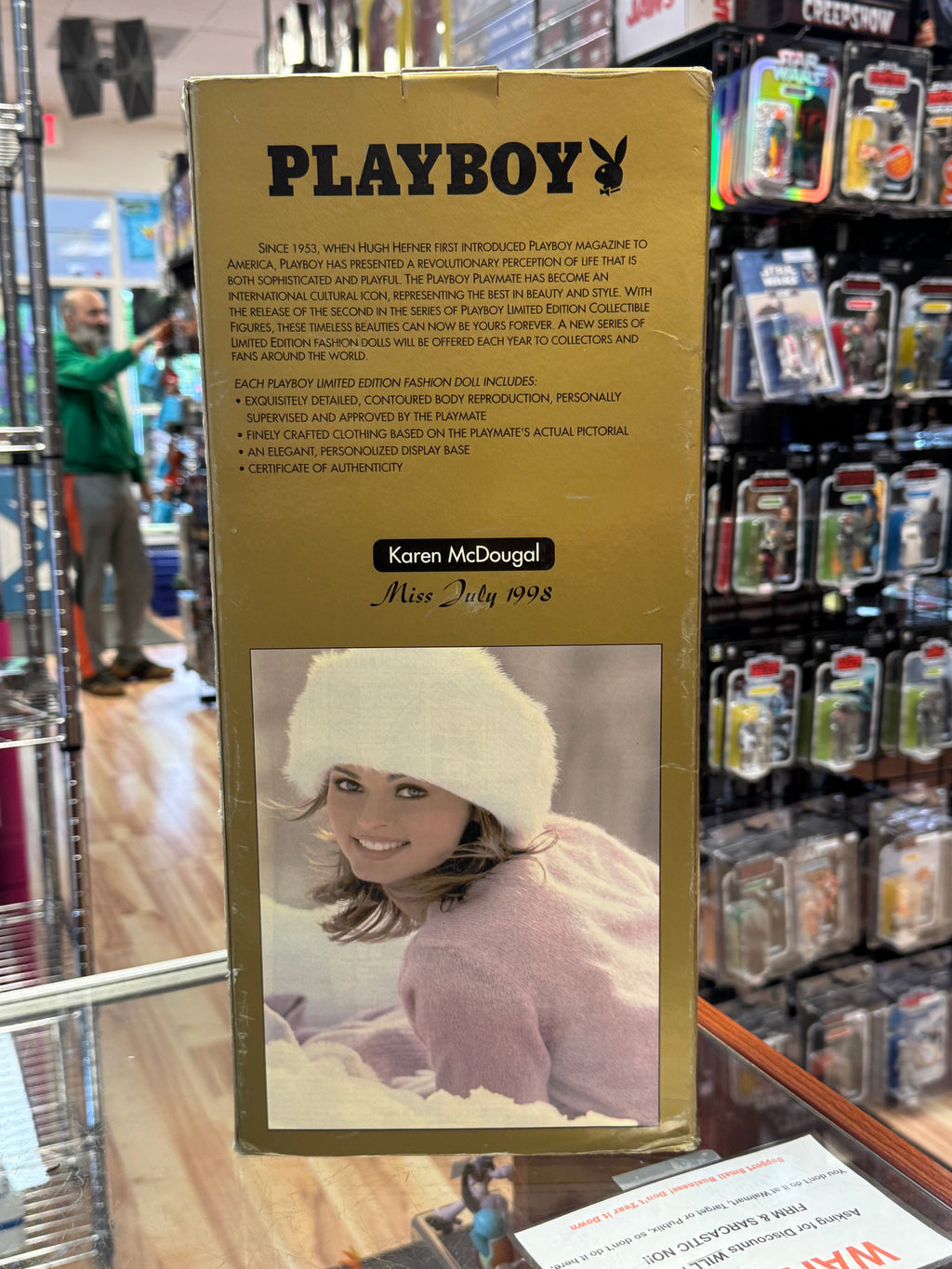 Karen McDougal Playboy Doll 16” (Playboy, Rabbit Head) product image 6, provided for visual reference and product detail