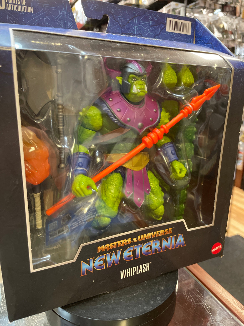 Whiplash -New Eternia- (MOTU Masterverse, Mattel) **SEALED** product image 3, provided for visual reference and product