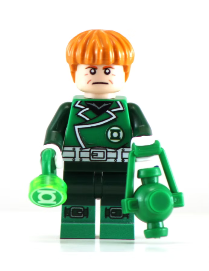 Guy Gardner Green Lantern Custom Minifig Big Kid Brix product image 1, provided for visual reference and product detail