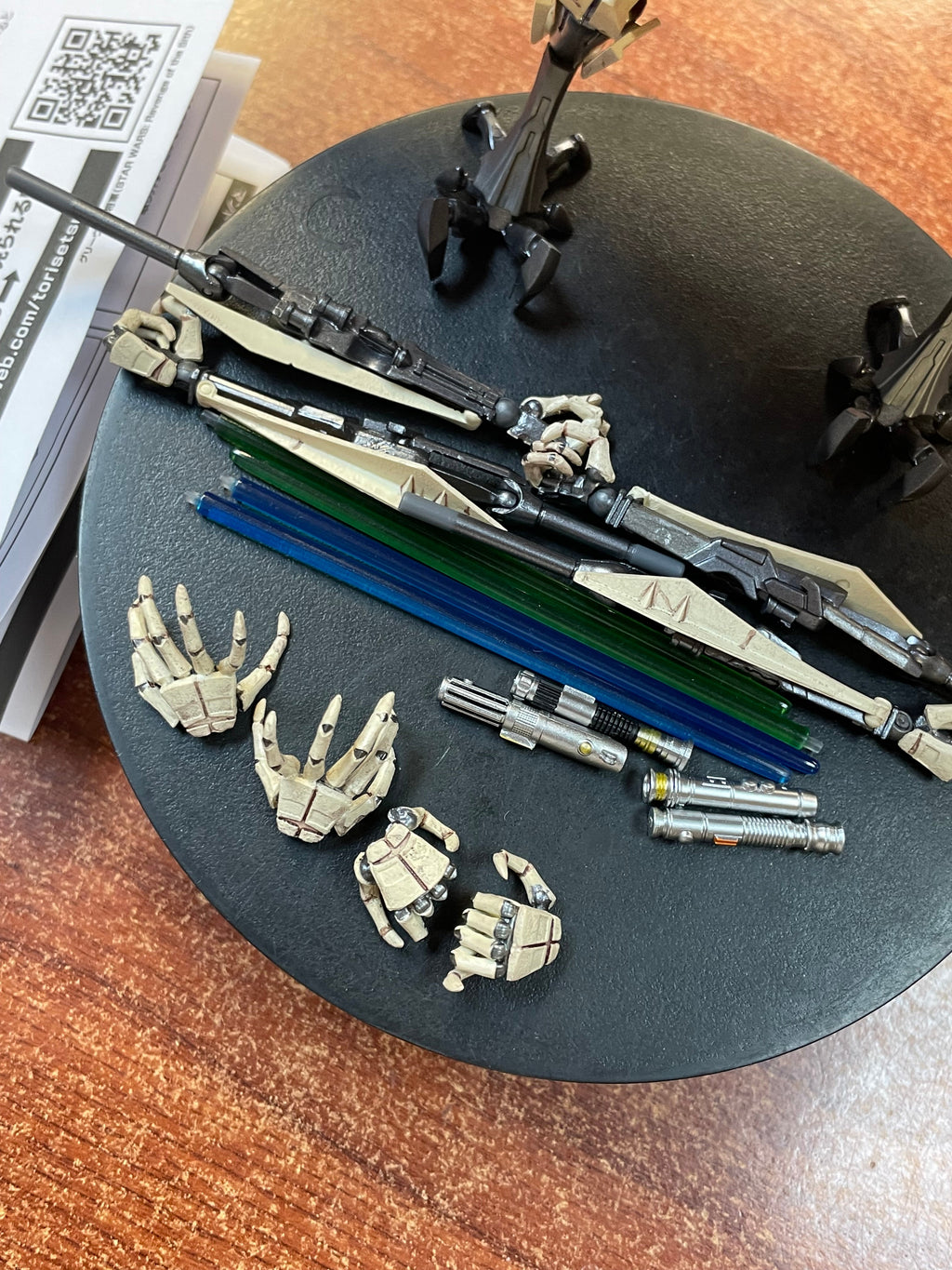 General Grievous (Star Wars Revenge Of The Sith, Bandai SH Figuarts) COMPLETE product image 3, provided for visual reference
