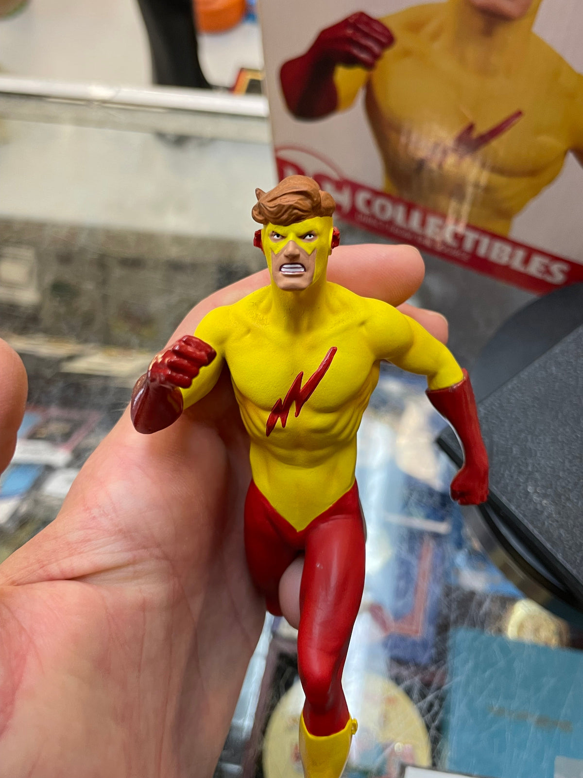Kid Flash 6” Statue (DC Collectibles, DC Direct, The New Teen Titans) COMPLETE product image 15, provided for visual