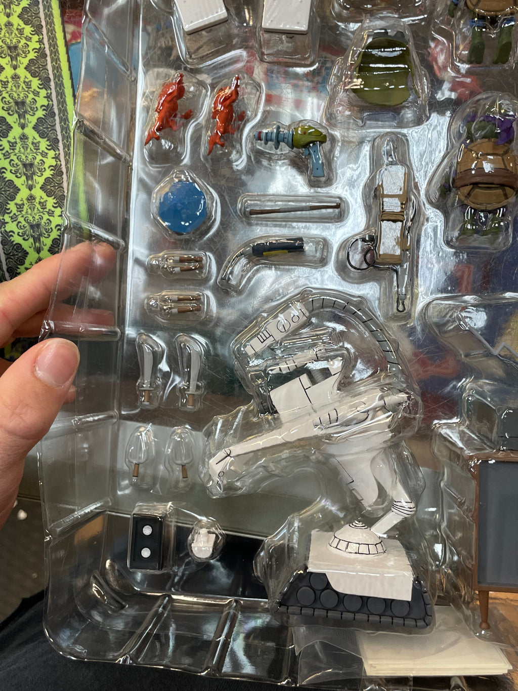TMNT Baby Turtles Accessory Set (NECA, TMNT Teenage Ninja Turtles) OPEN/COMPLETE product image 18, provided for visual