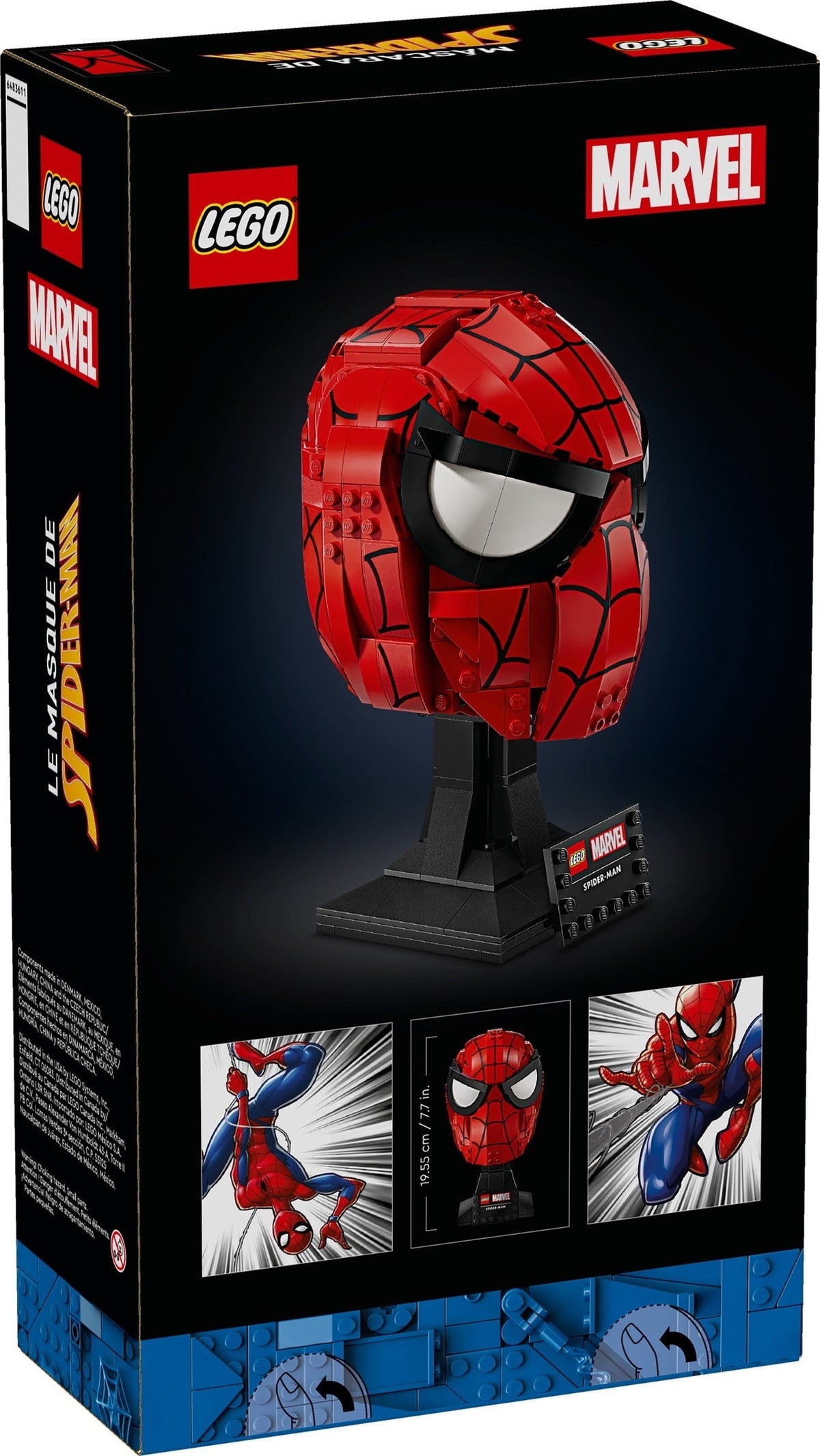 76285 Spider-Man's Mask product image 3, provided for visual reference and product detail review
