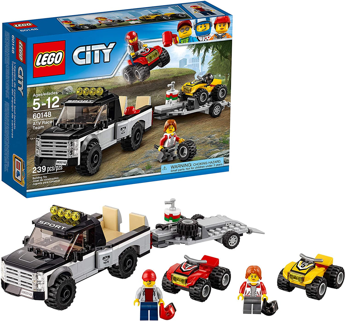 60148 ATV Race Team (Retired) (Certified Complete) product image 1, provided for visual reference and product detail review
