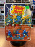 Flame Thrower Squad with Card Back 5422 (Vintage Army Ants, Hasbro) COMPLETE product image 1, provided for visual reference