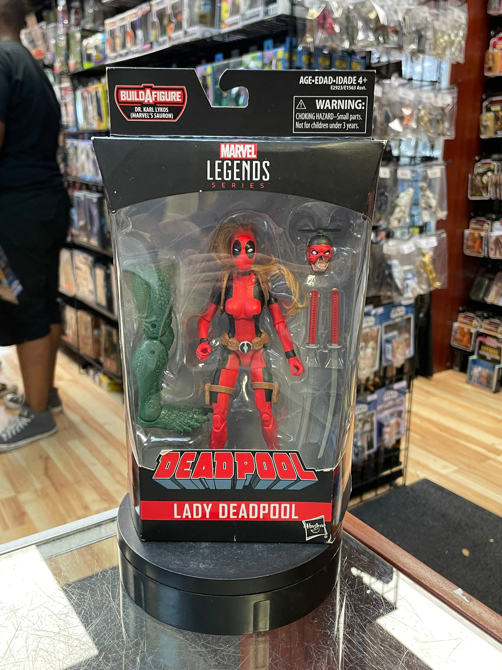 Lady Deadpool -BAF Sauron- (Marvel Legends, Hasbro) *SEALED* product image 1, provided for visual reference and product