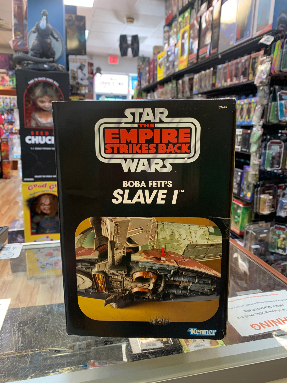 Boba Fett Slave One (Star Wars Vintage Collection, Hasbro) SEALED product image 6, provided for visual reference and product