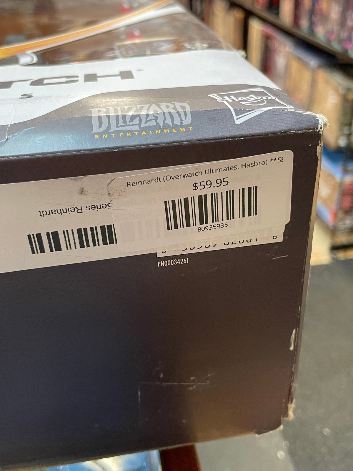 Reinhardt (Overwatch Ultimates, Hasbro) **SEALED** product image 11, provided for visual reference and product detail review