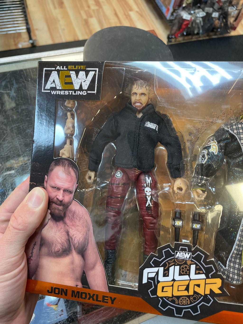 Full Gear: Jon Moxley & MJF (AEW Unmatched Collection, Jazwares) SEALED product image 4, provided for visual reference and