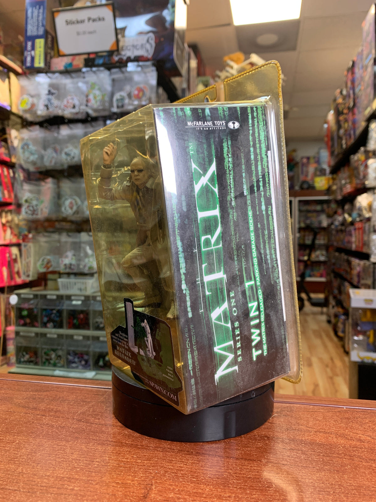 Twin 1 (Matrix, McFarlane) SEALED product image 4, provided for visual reference and product detail review