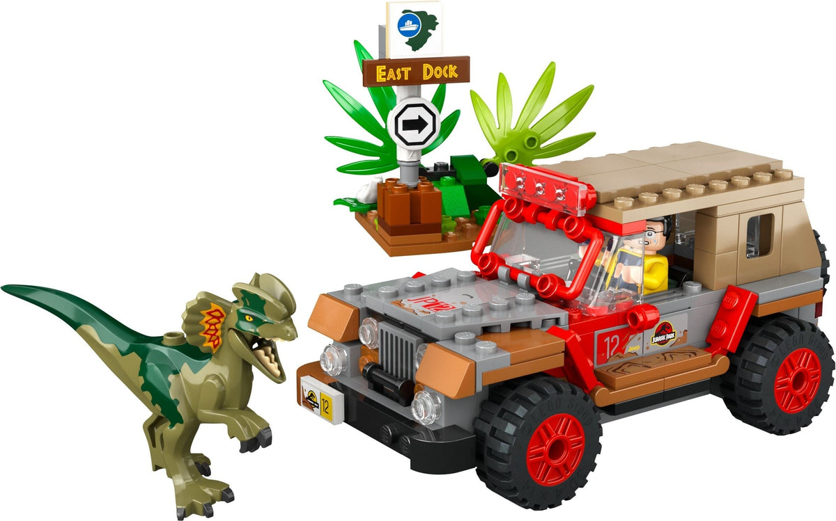 76958 LEGO: Dilophosaurus Ambush product image 2, provided for visual reference and product detail review