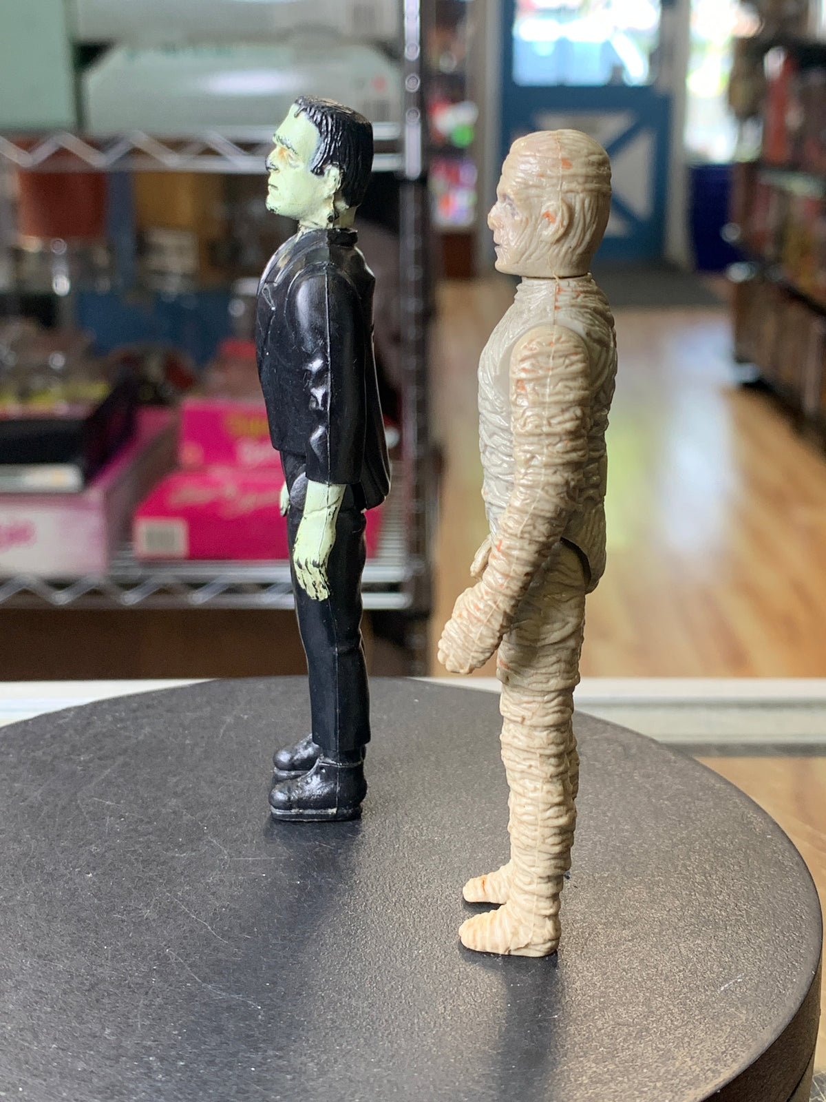 Frankenstein & Mummy (Vintage Universal Monster, Remco)**LOOSE** product image 4, provided for visual reference and product