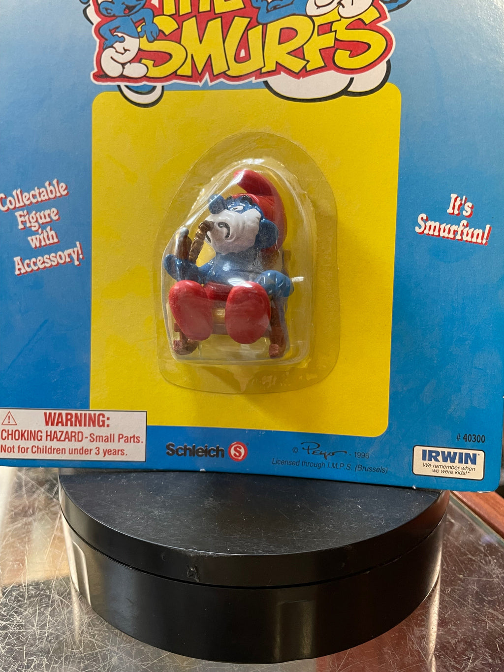 Papa Smurf (Vintage Smurfs, Schleich Peyo) **SEALED** product image 4, provided for visual reference and product detail