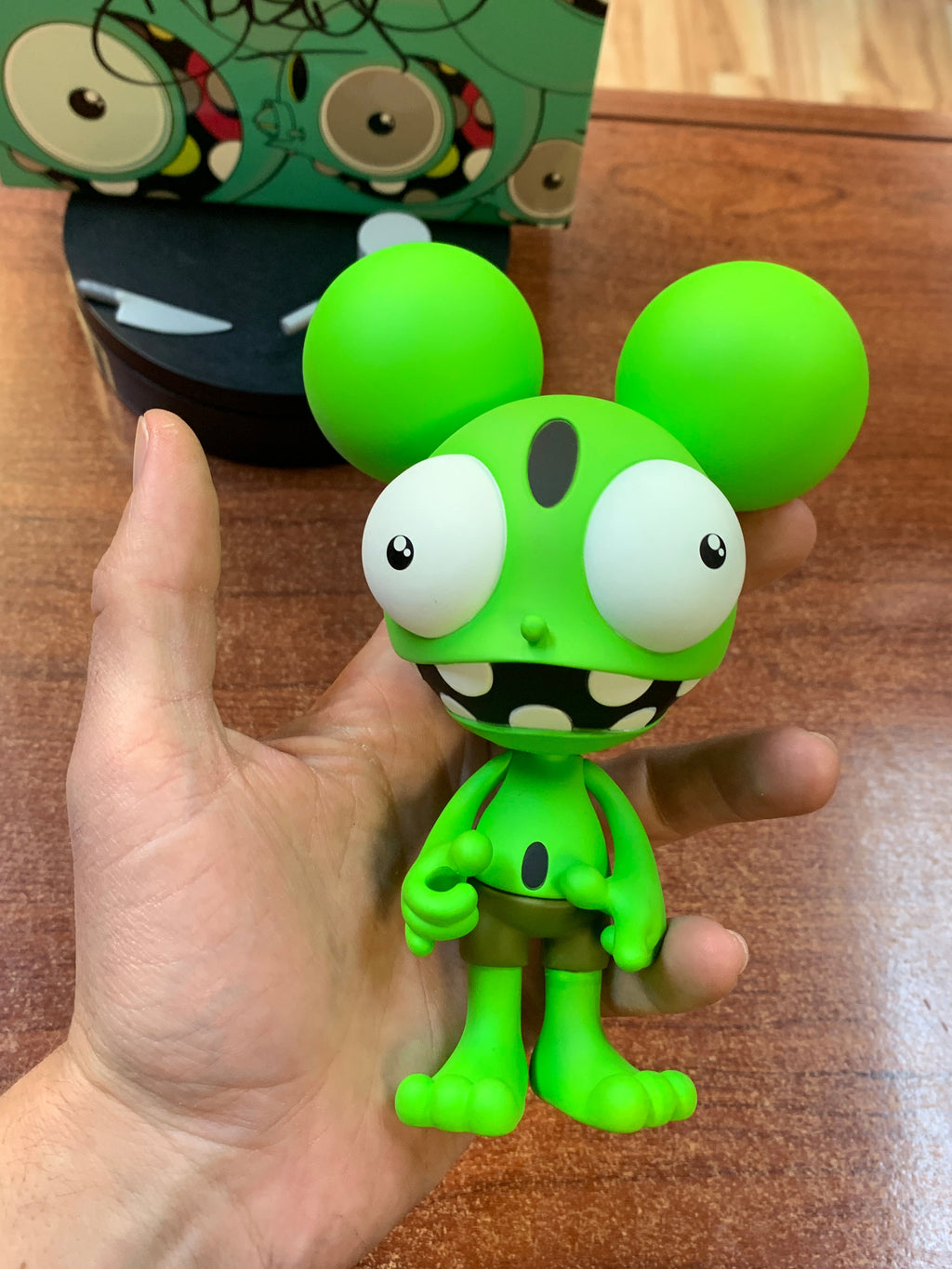 Green Space Monkey 49/100 (James Marshall Big Shot Works) NEW product image 6, provided for visual reference and product