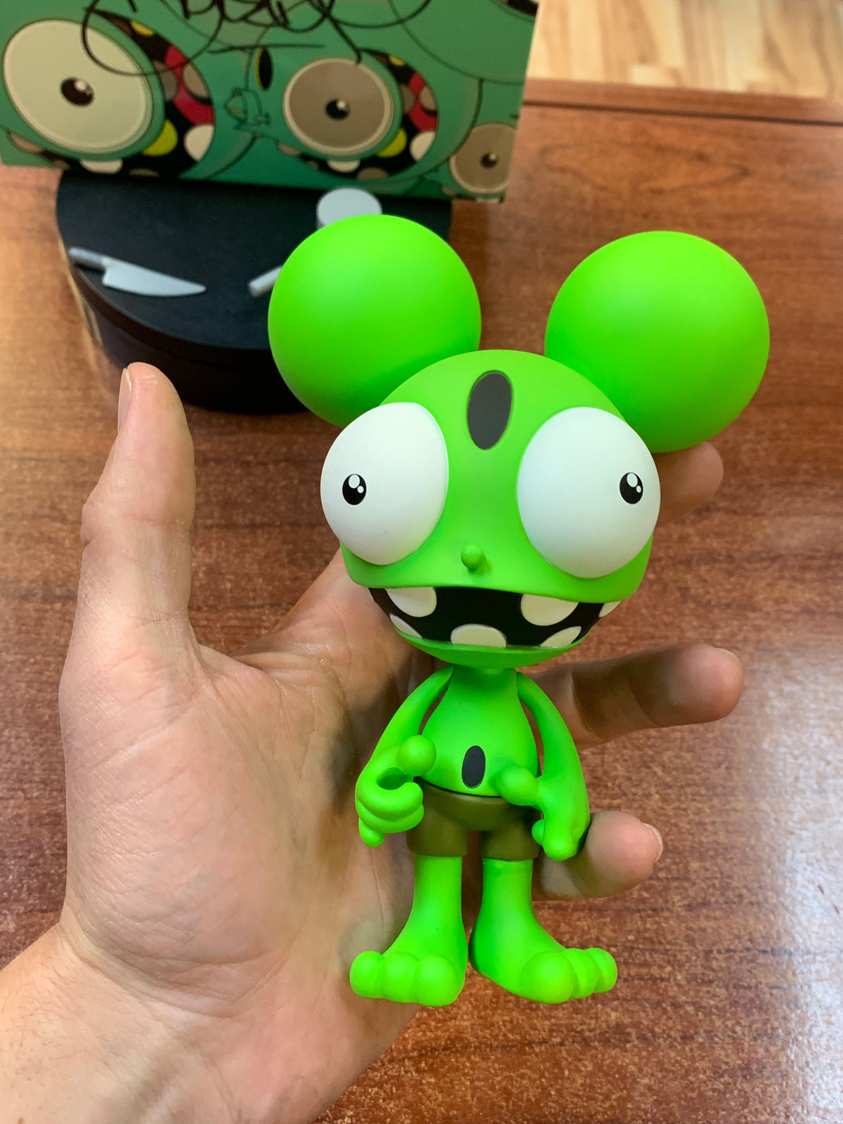 Green Space Monkey 49/100 (James Marshall Big Shot Works) NEW product image 6, provided for visual reference and product