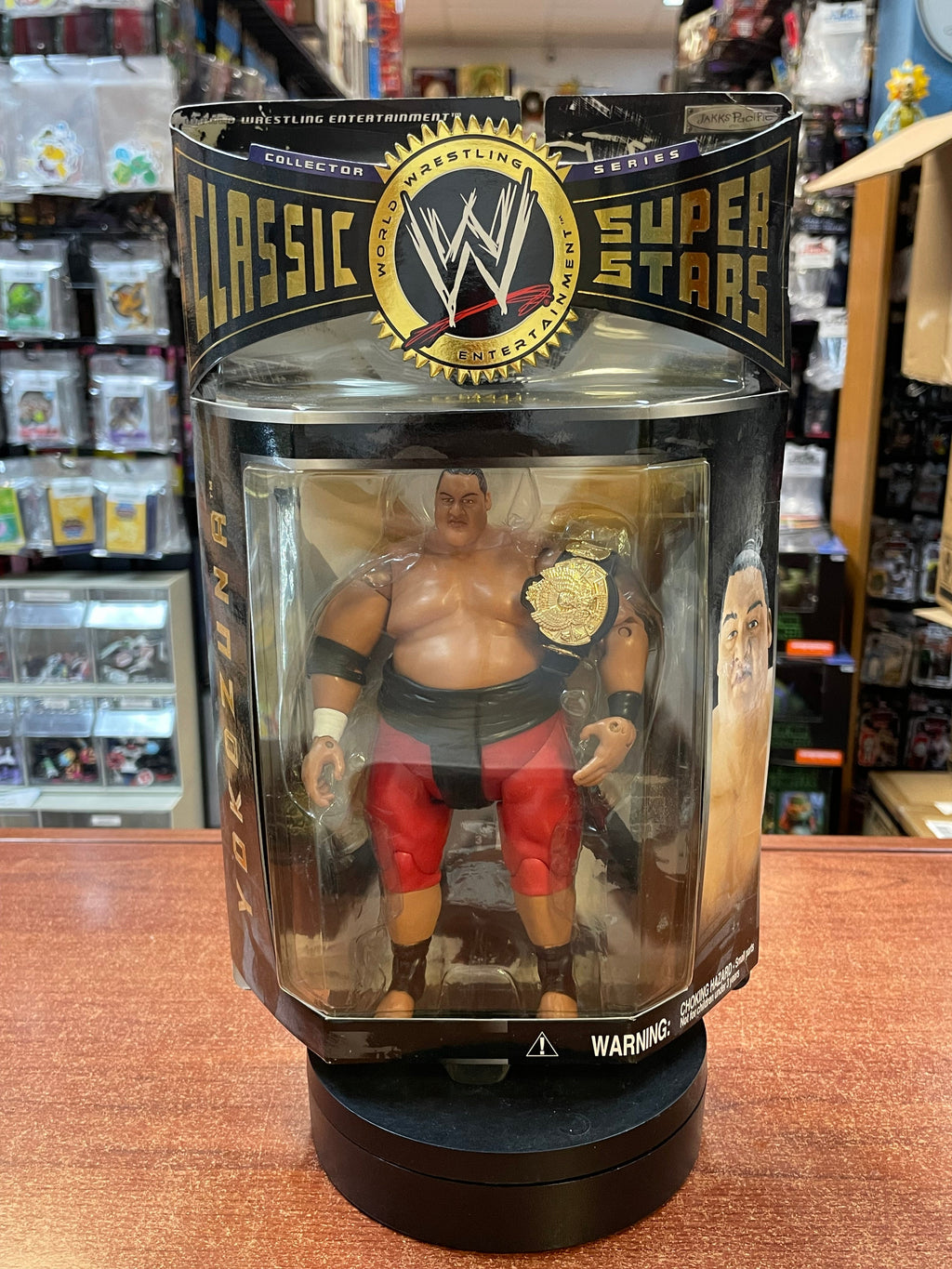Yokozuna (WWF Classic Superstars, Jakks) **SEALED** product image 1, provided for visual reference and product detail review